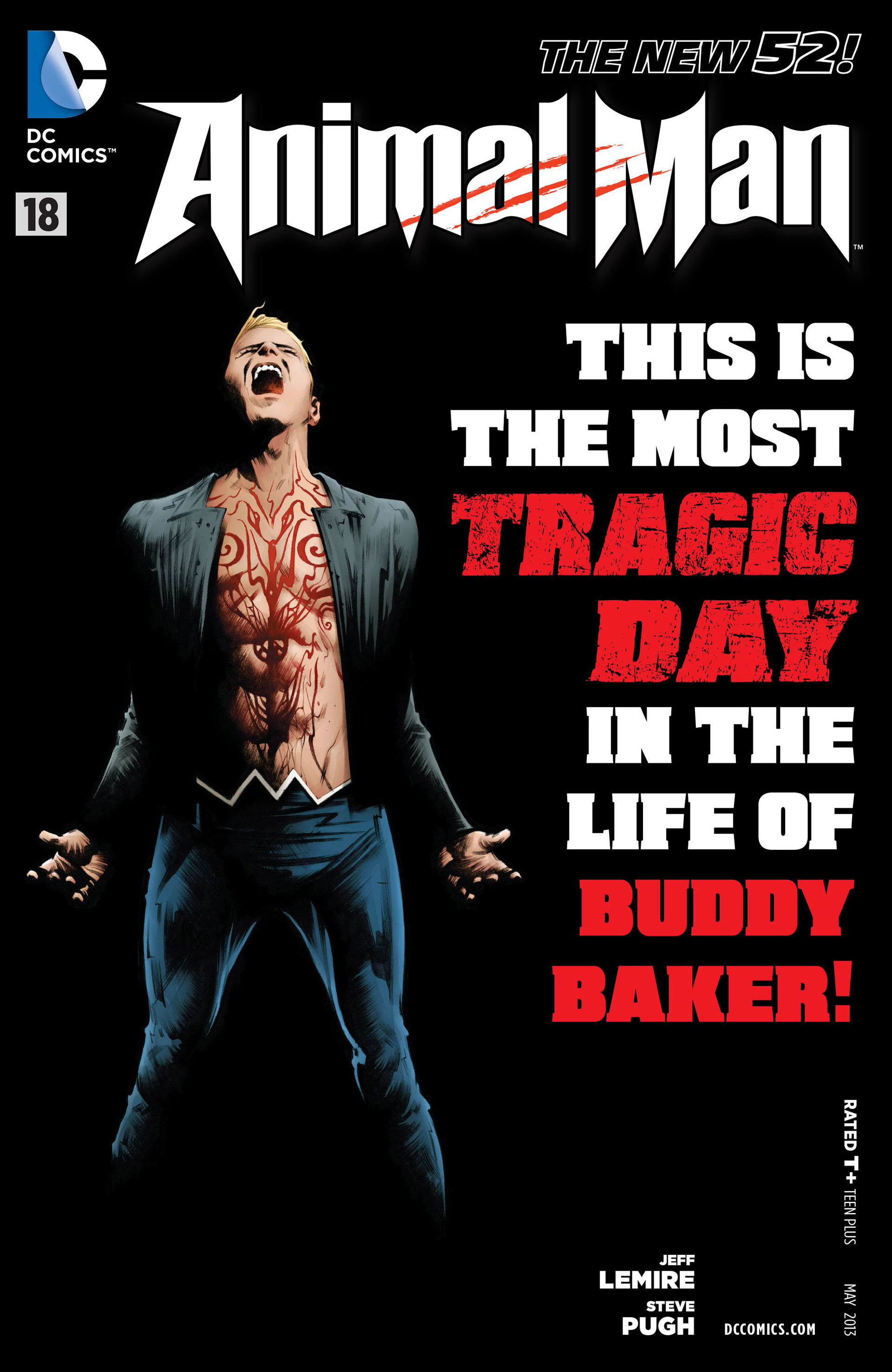 Read online Animal Man (2011) comic -  Issue #18 - 1
