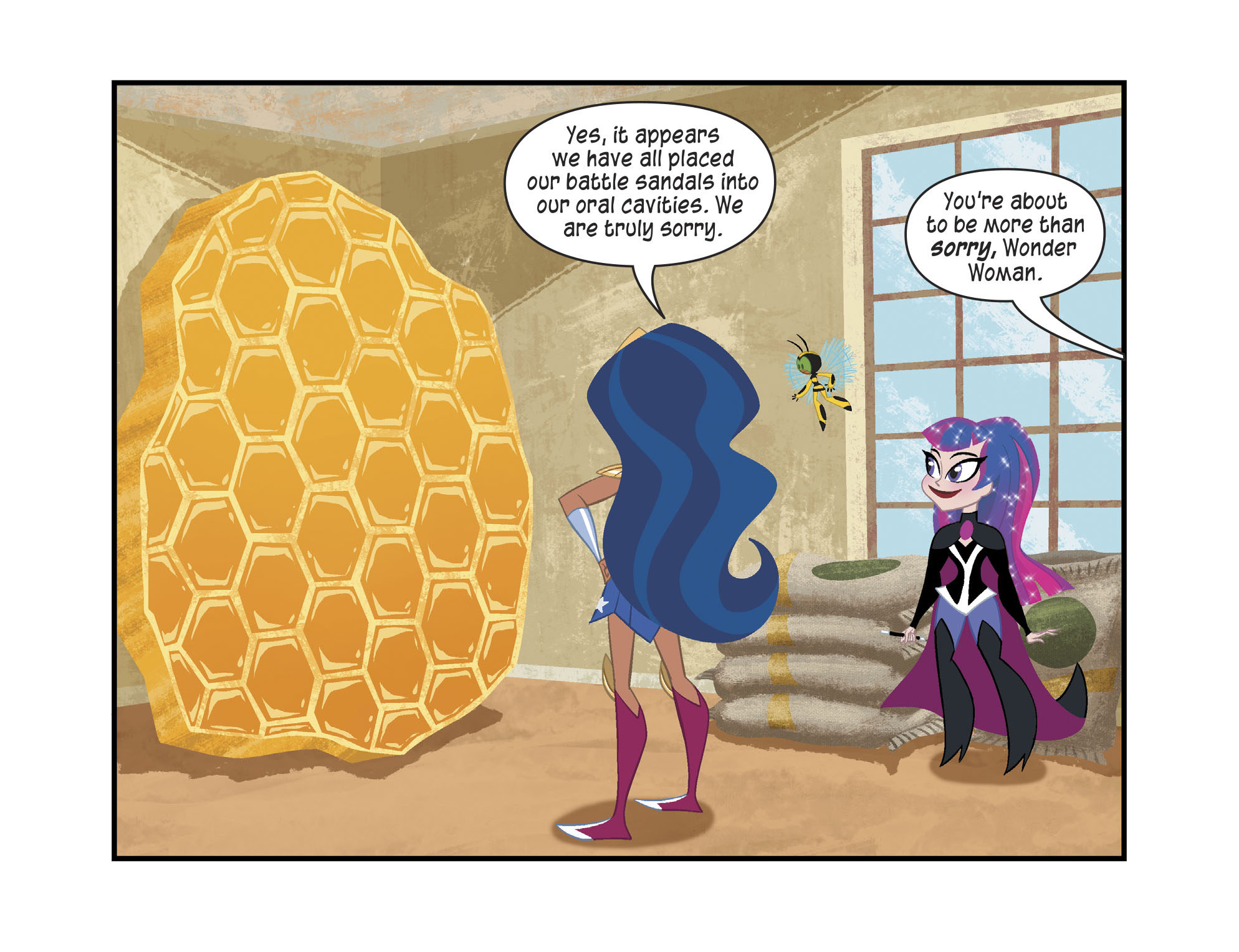 Read online DC Super Hero Girls: Weird Science comic -  Issue #13 - 15