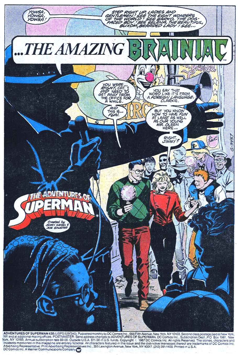 Read online Adventures of Superman (1987) comic -  Issue #438 - 2