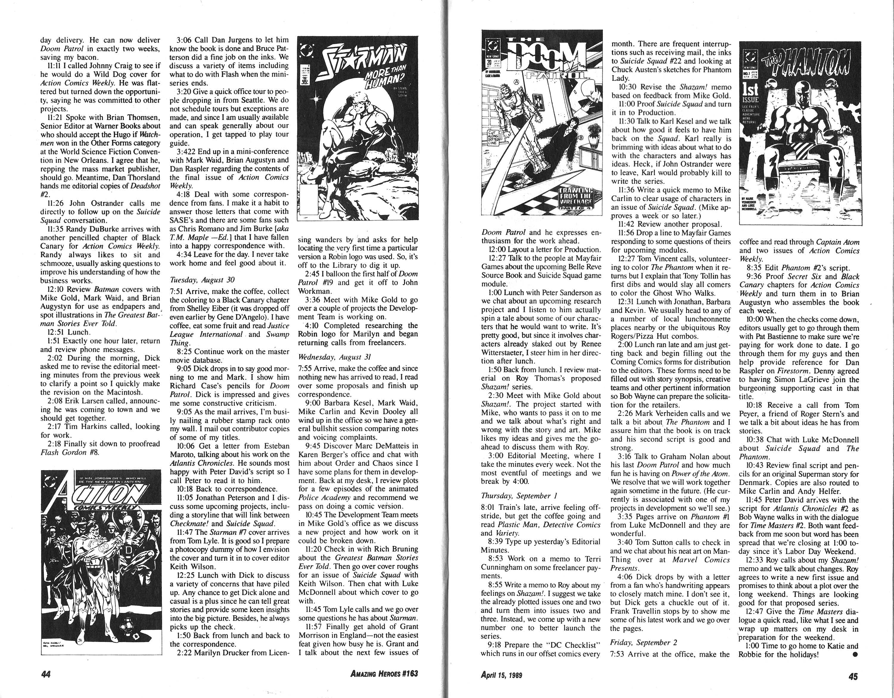Read online Amazing Heroes comic -  Issue #163 - 23