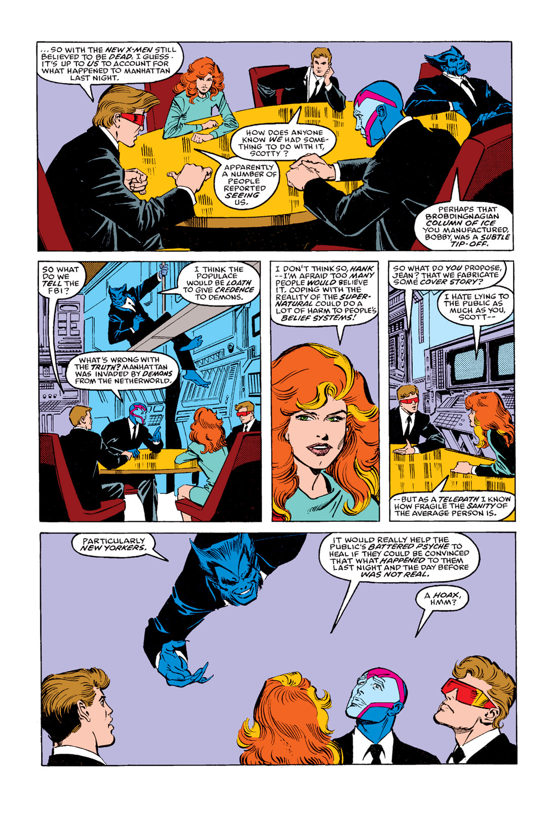 Read online X-Men: Inferno comic -  Issue # TPB Inferno - 554