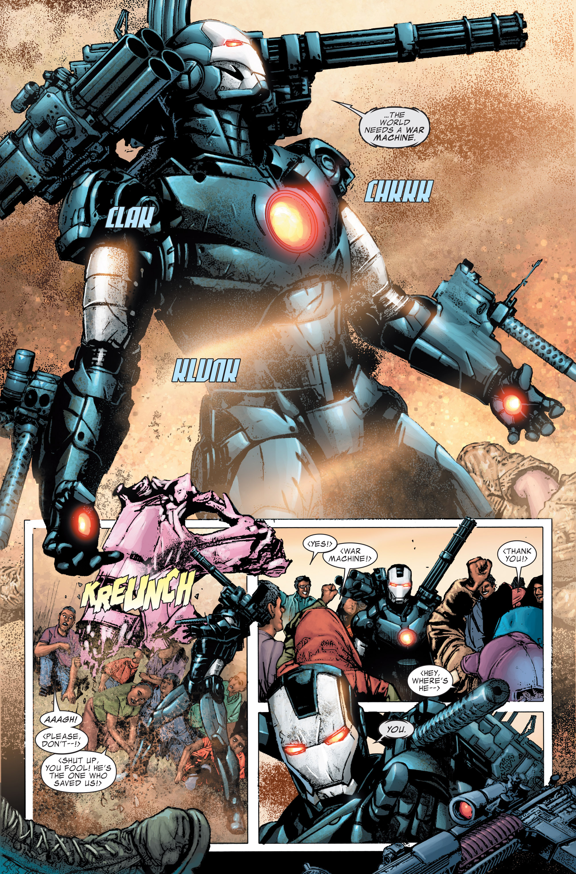 Read online War Machine (2009) comic -  Issue #1 - 15