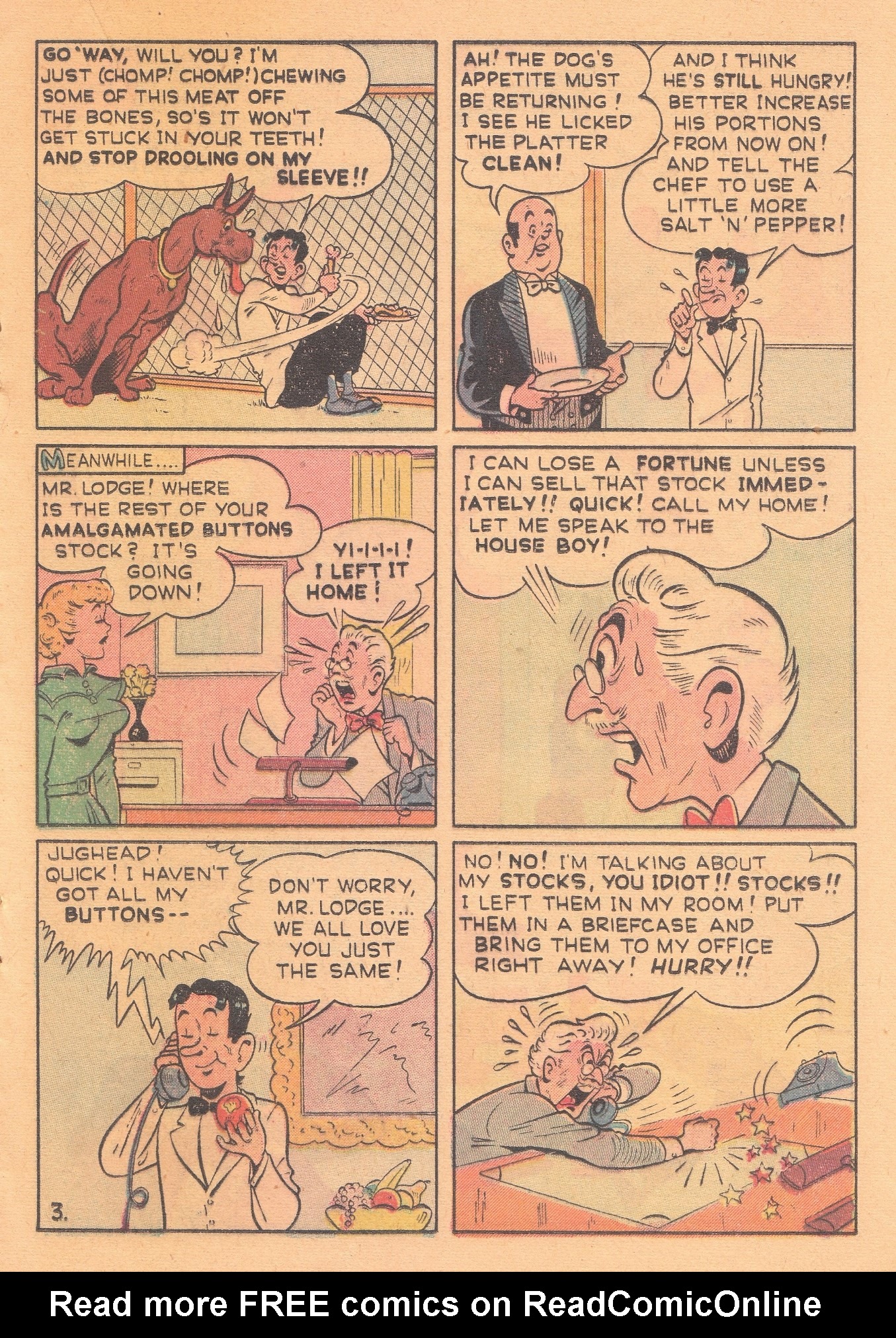 Read online Archie's Pal Jughead comic -  Issue #4 - 18
