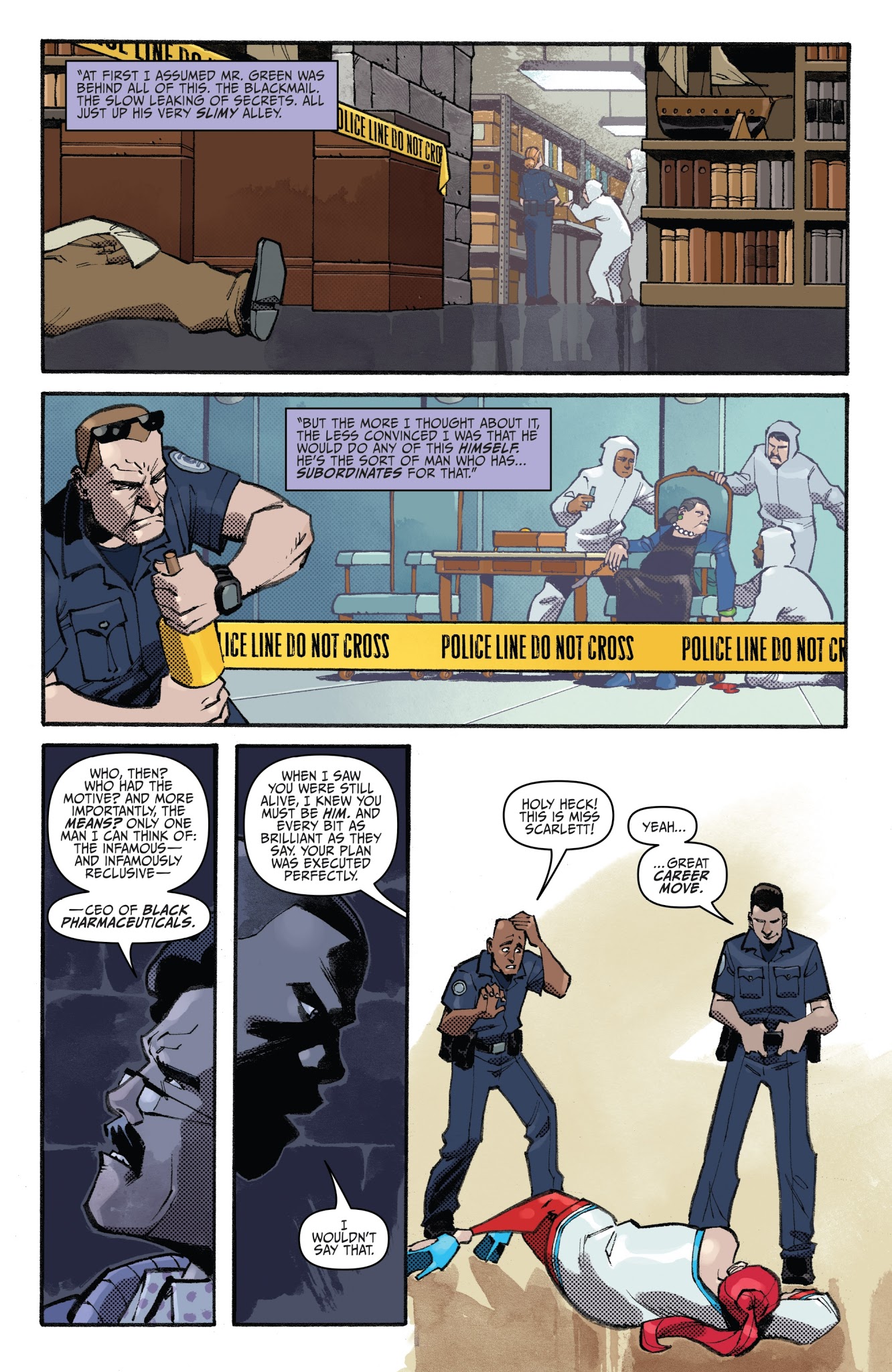 Read online Clue comic -  Issue #6 - 9