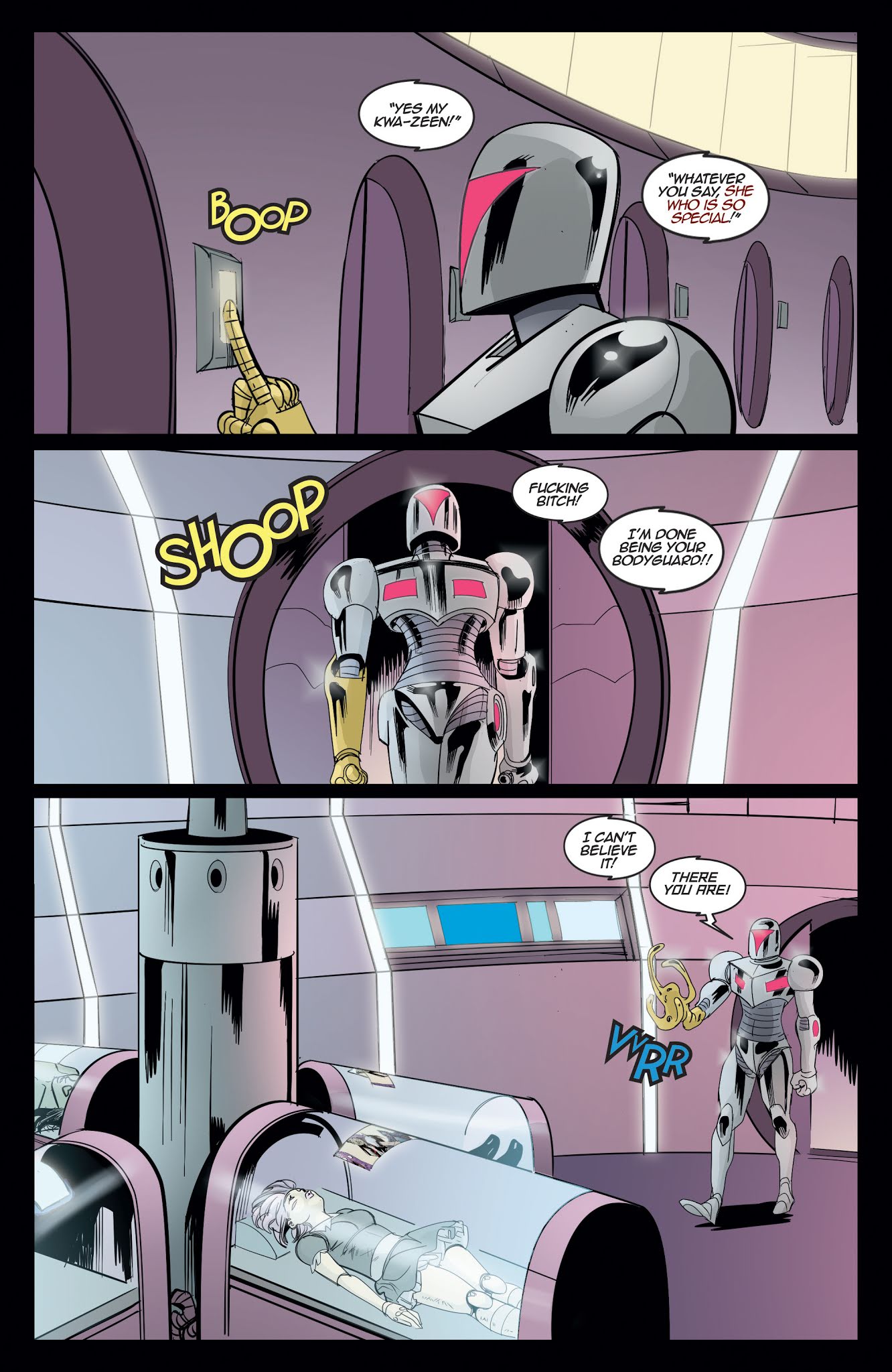 Read online Danger Doll Squad: Galactic Gladiators comic -  Issue #3 - 21