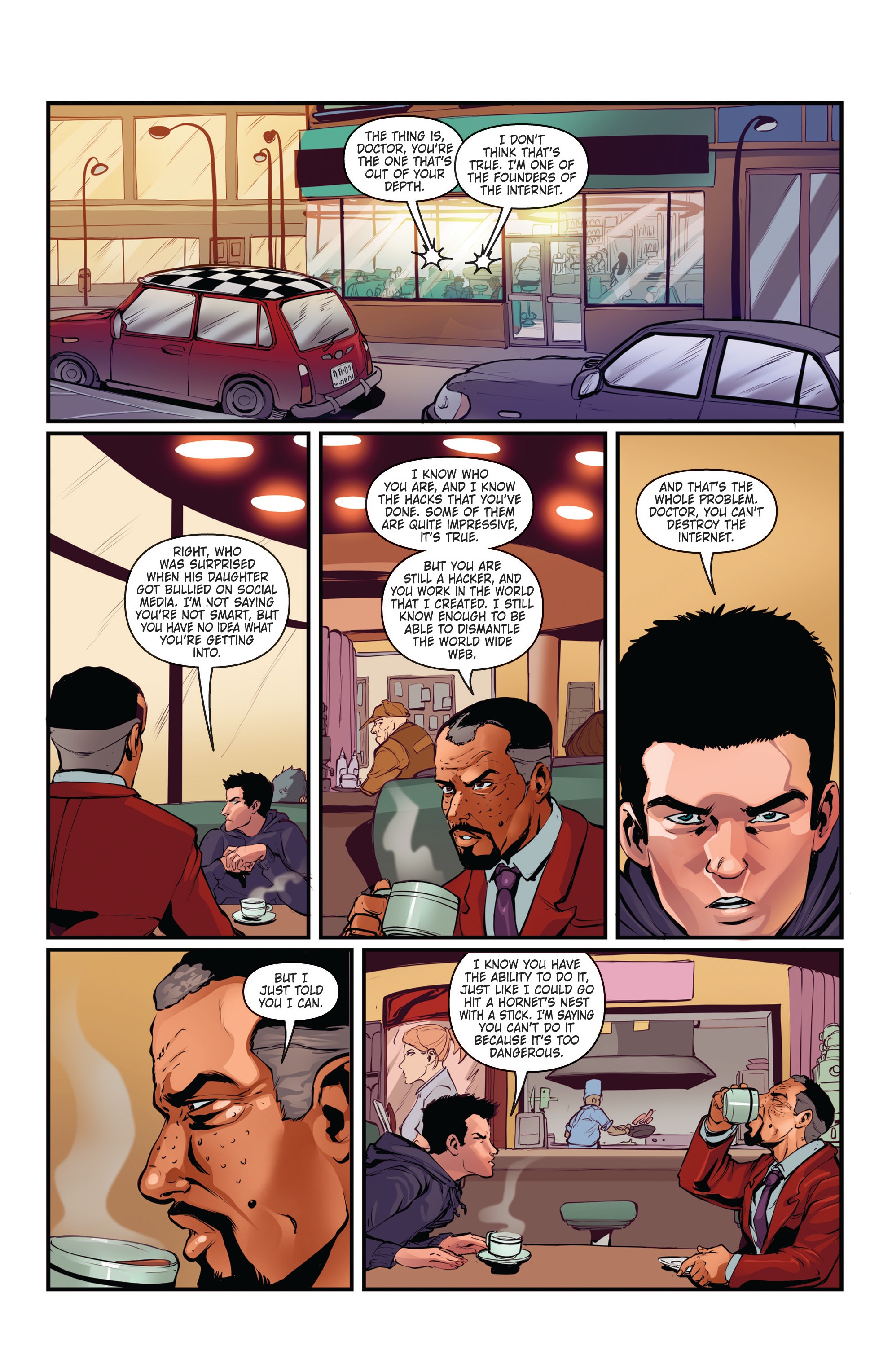 Read online Conspiracy comic -  Issue #4 - 8