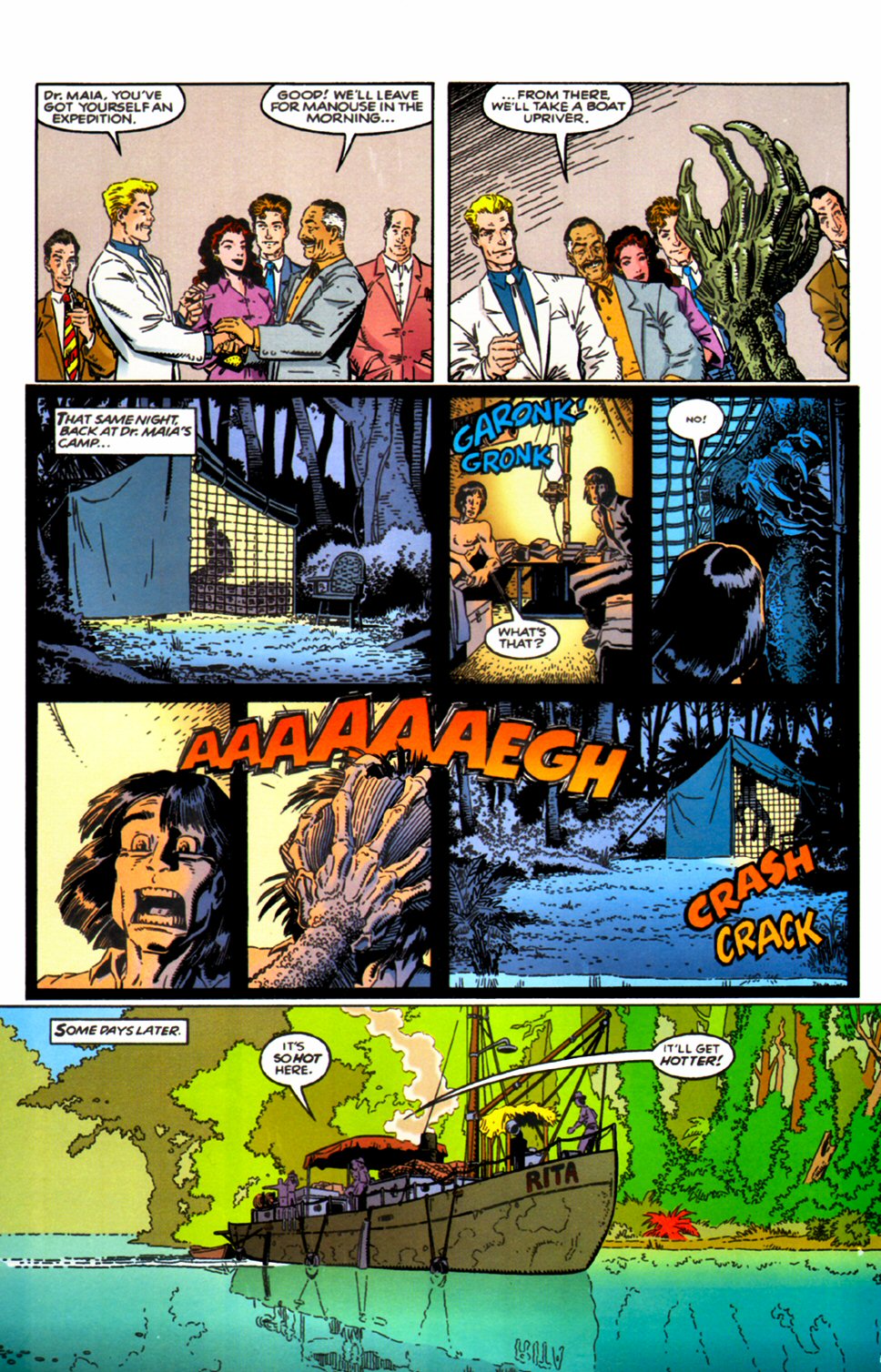 Read online Creature From The Black Lagoon comic -  Issue # Full - 8