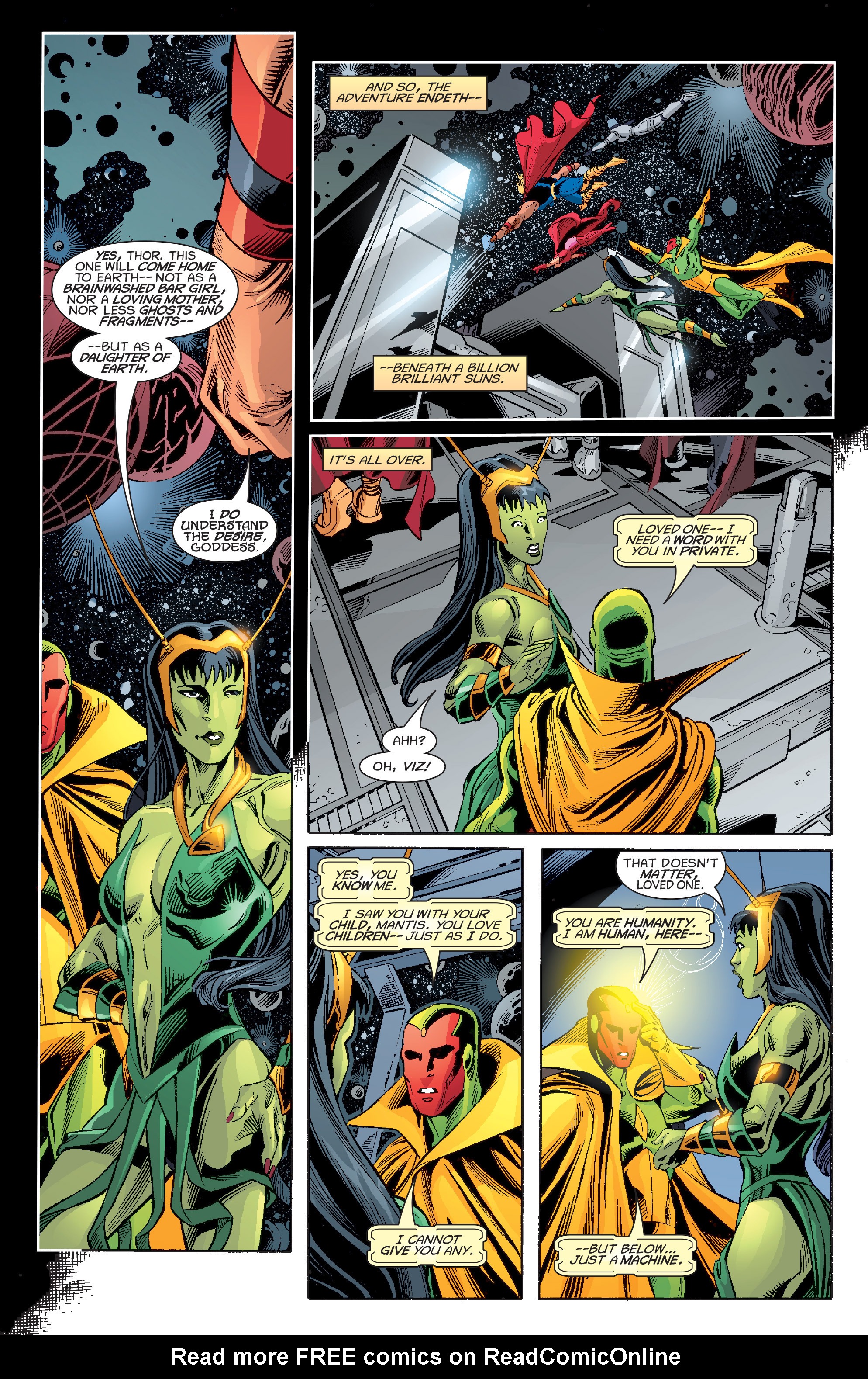 Read online Avengers: Celestial Quest comic -  Issue #8 - 37