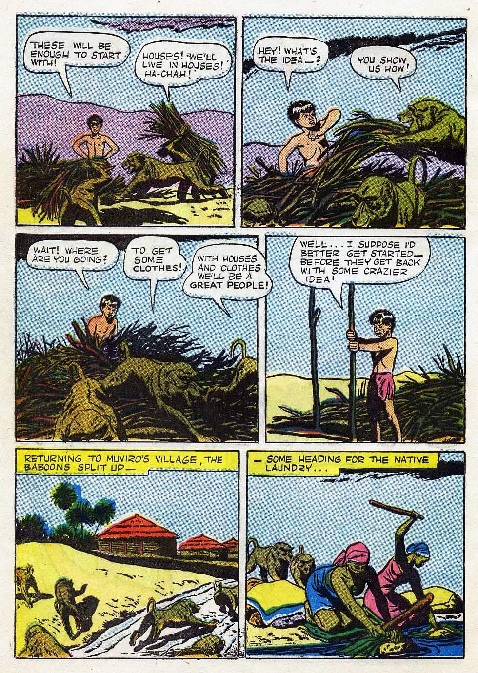 Read online Tarzan (1948) comic -  Issue #10 - 32