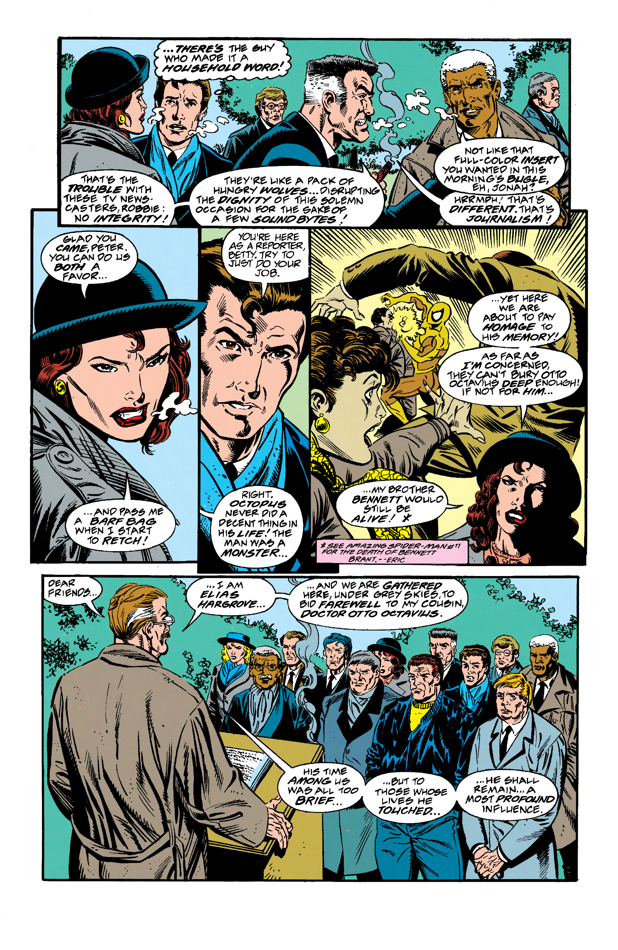 Read online Spider-Man: Funeral for an Octopus comic -  Issue #1 - 8