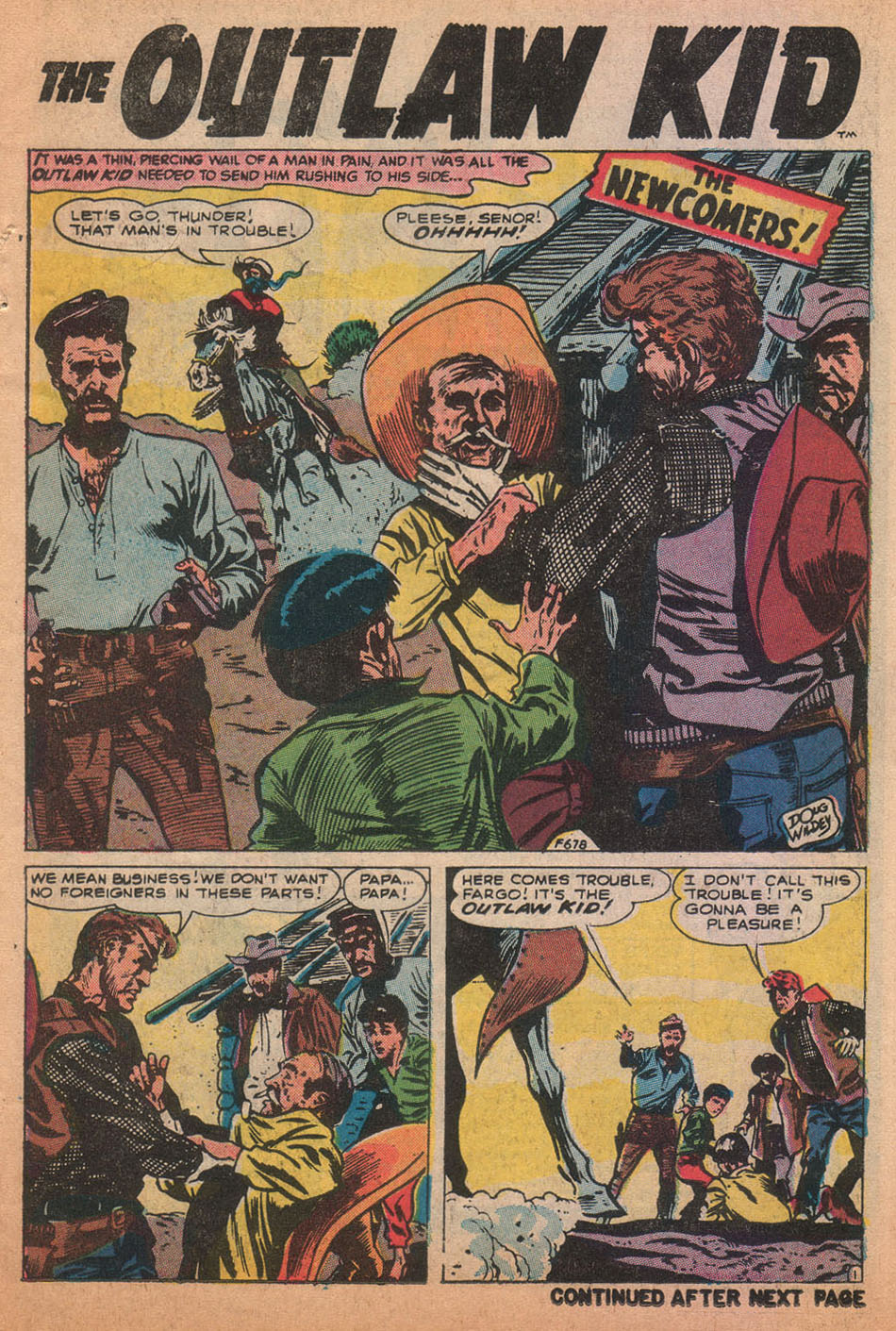 Read online The Outlaw Kid (1970) comic -  Issue #18 - 11