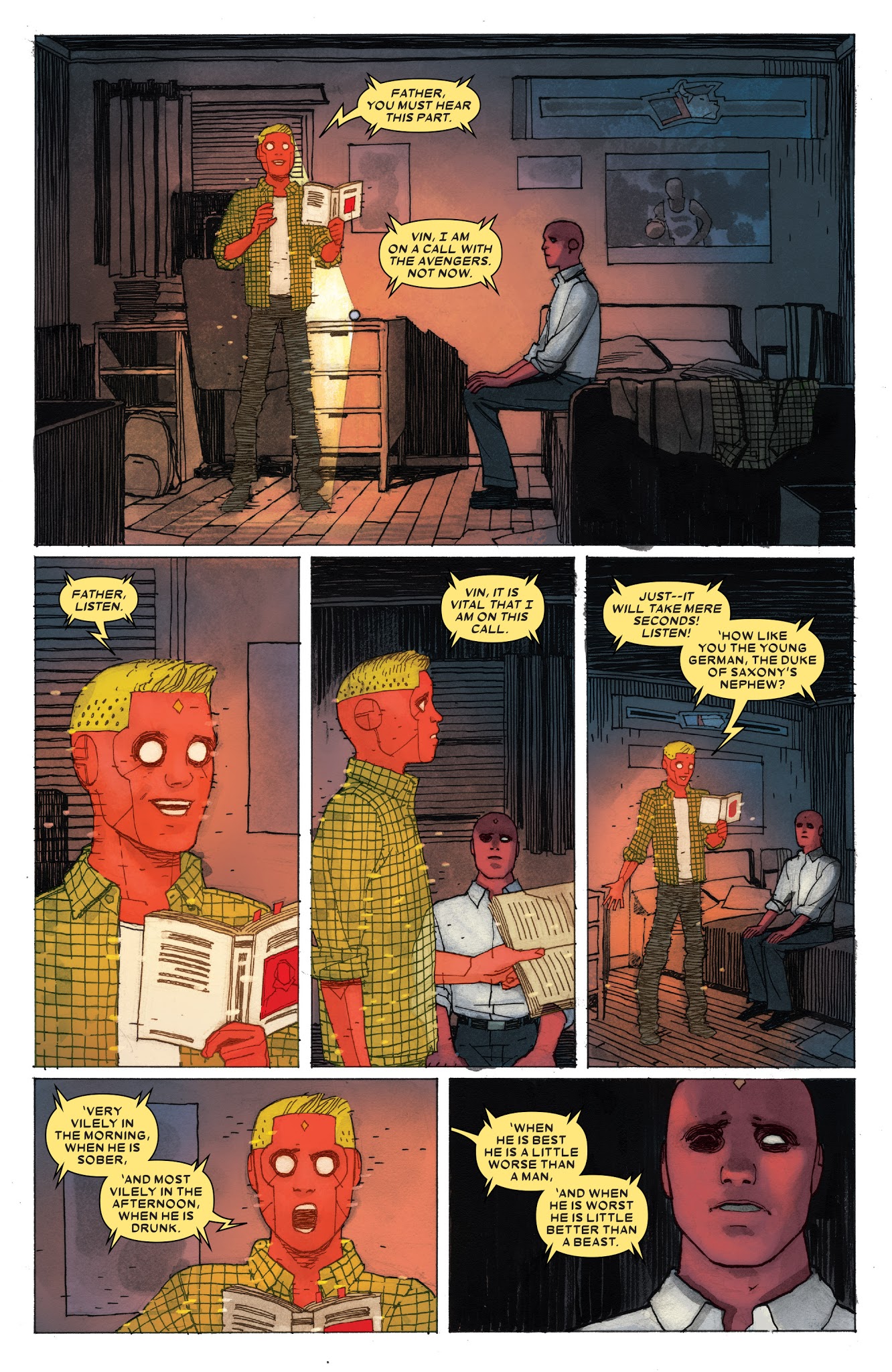 Read online Vision: Director's Cut comic -  Issue #5 - 37