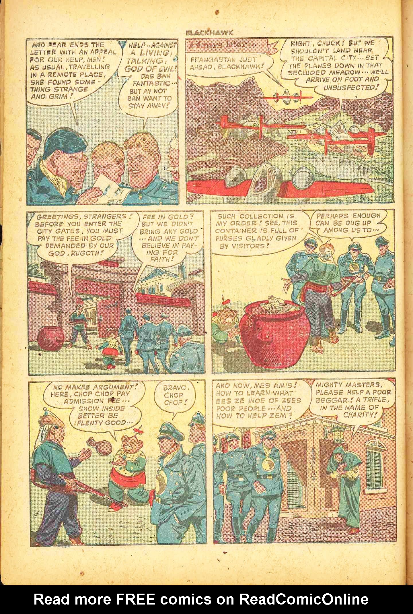 Read online Blackhawk (1957) comic -  Issue #20 - 7
