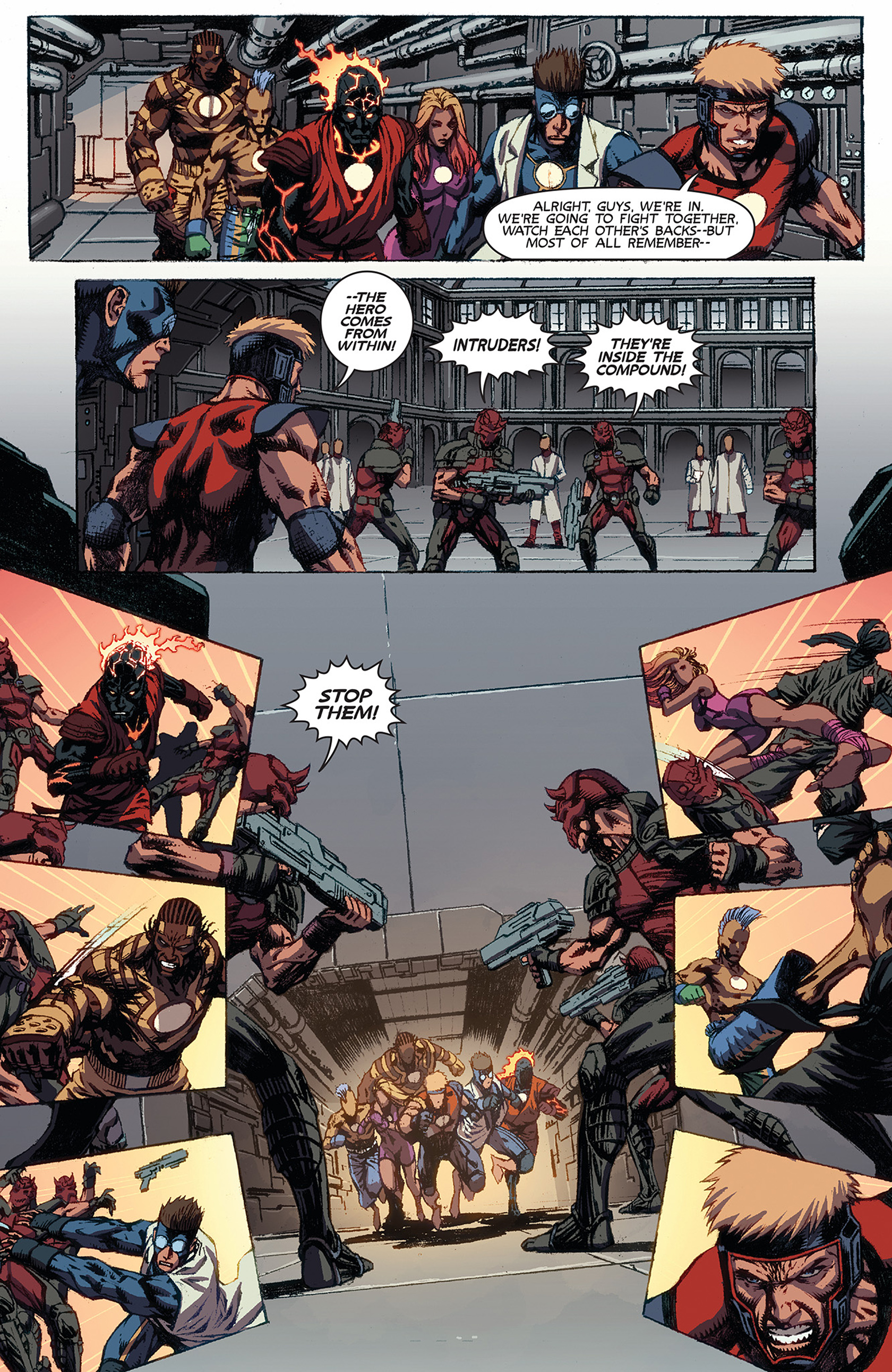 Read online Cage Hero comic -  Issue #4 - 7