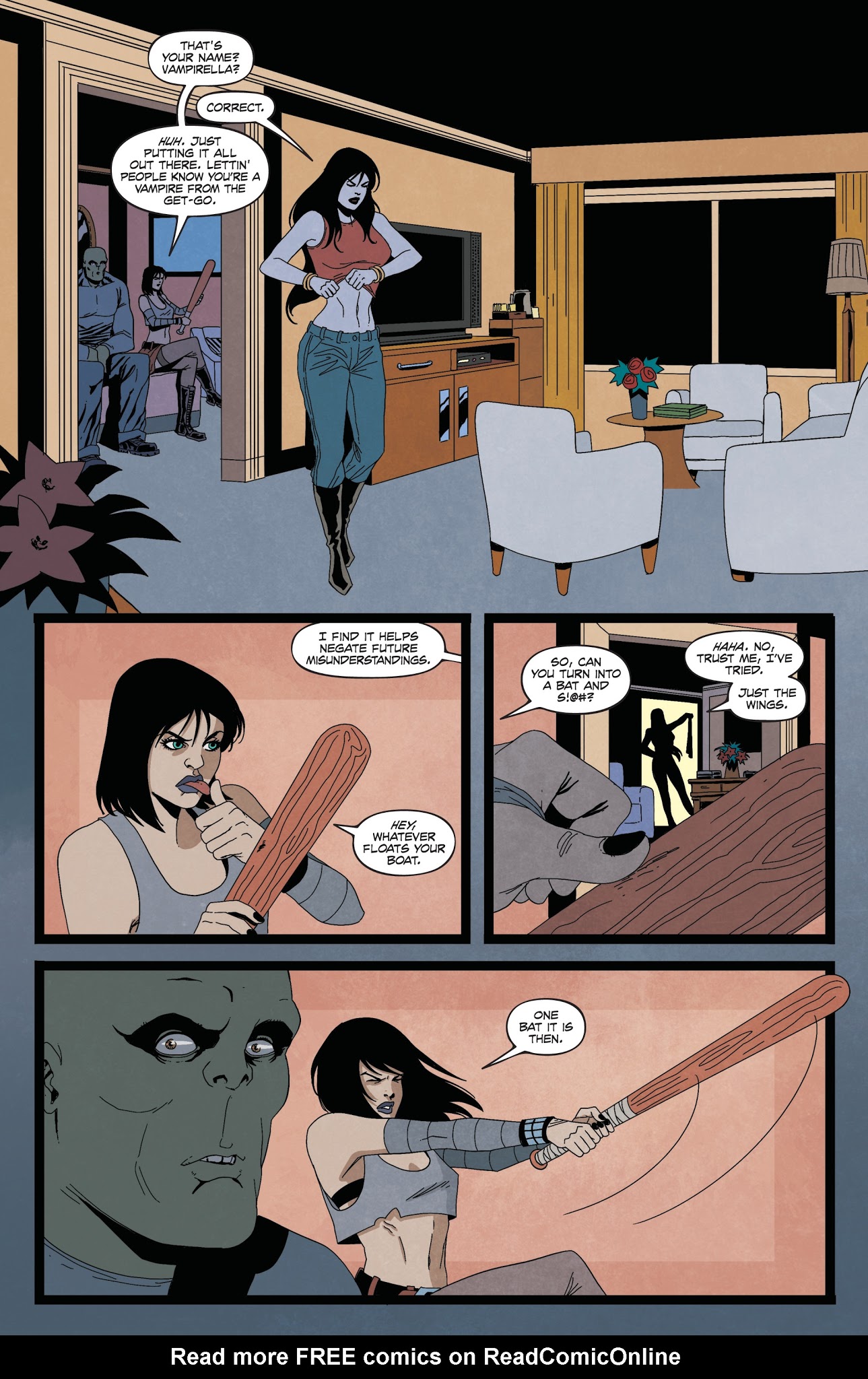 Read online Hack/Slash vs. Vampirella comic -  Issue #2 - 13