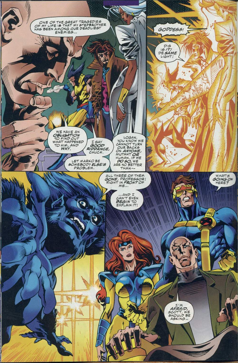 Read online DC Versus Marvel/Marvel Versus DC comic -  Issue #1 - 18