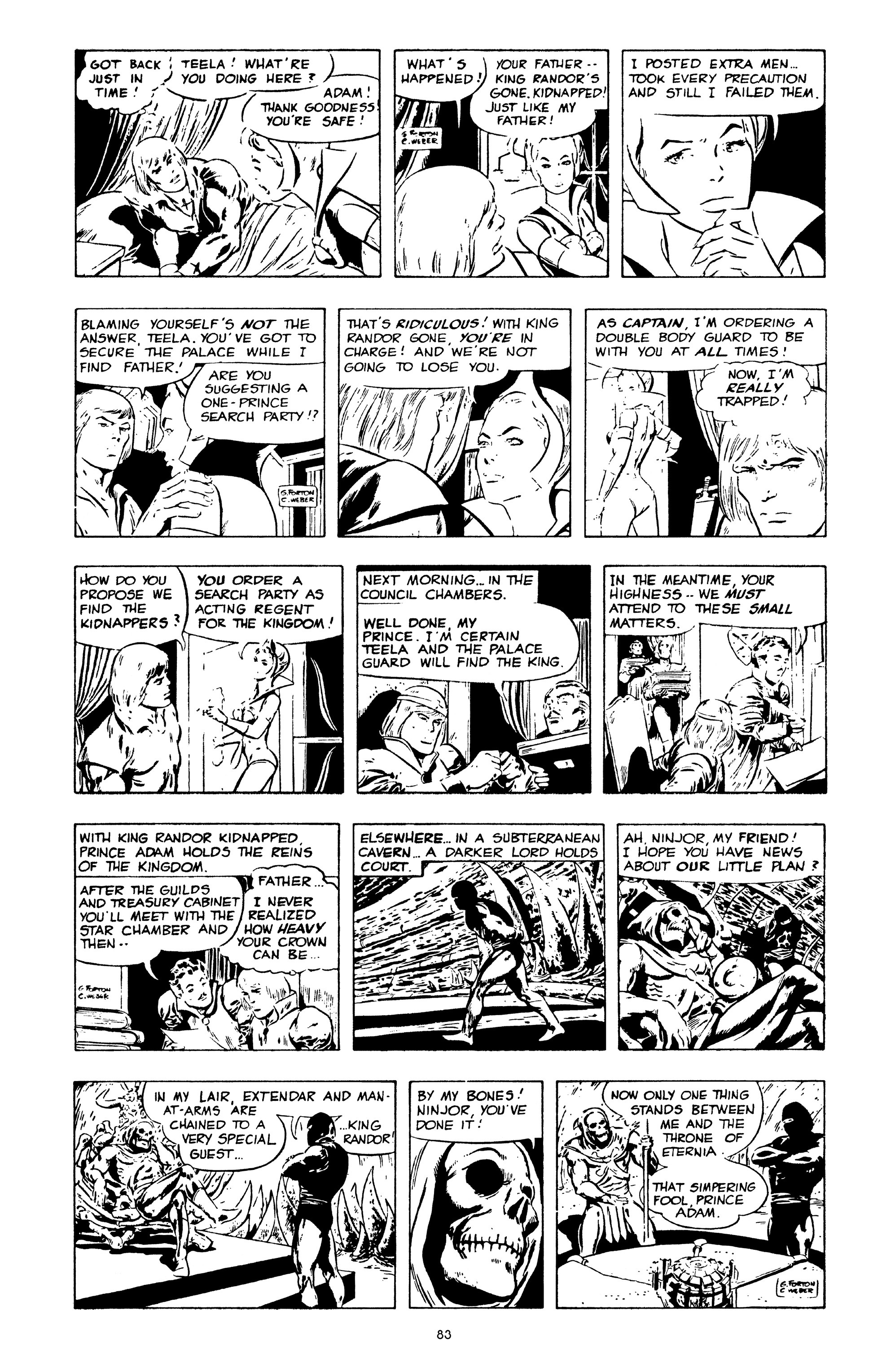 Read online He-Man and the Masters of the Universe: The Newspaper Comic Strips comic -  Issue # TPB (Part 1) - 83
