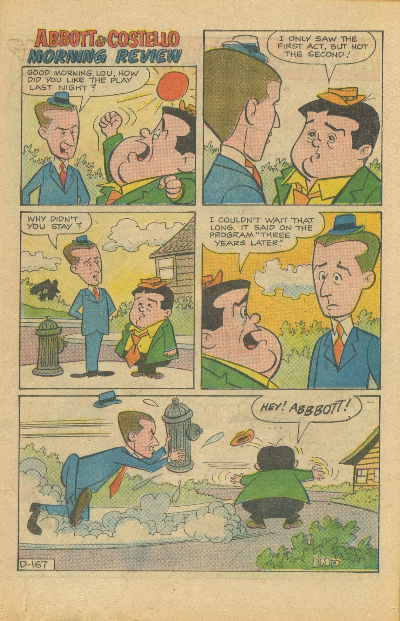 Read online Abbott & Costello comic -  Issue #15 - 21