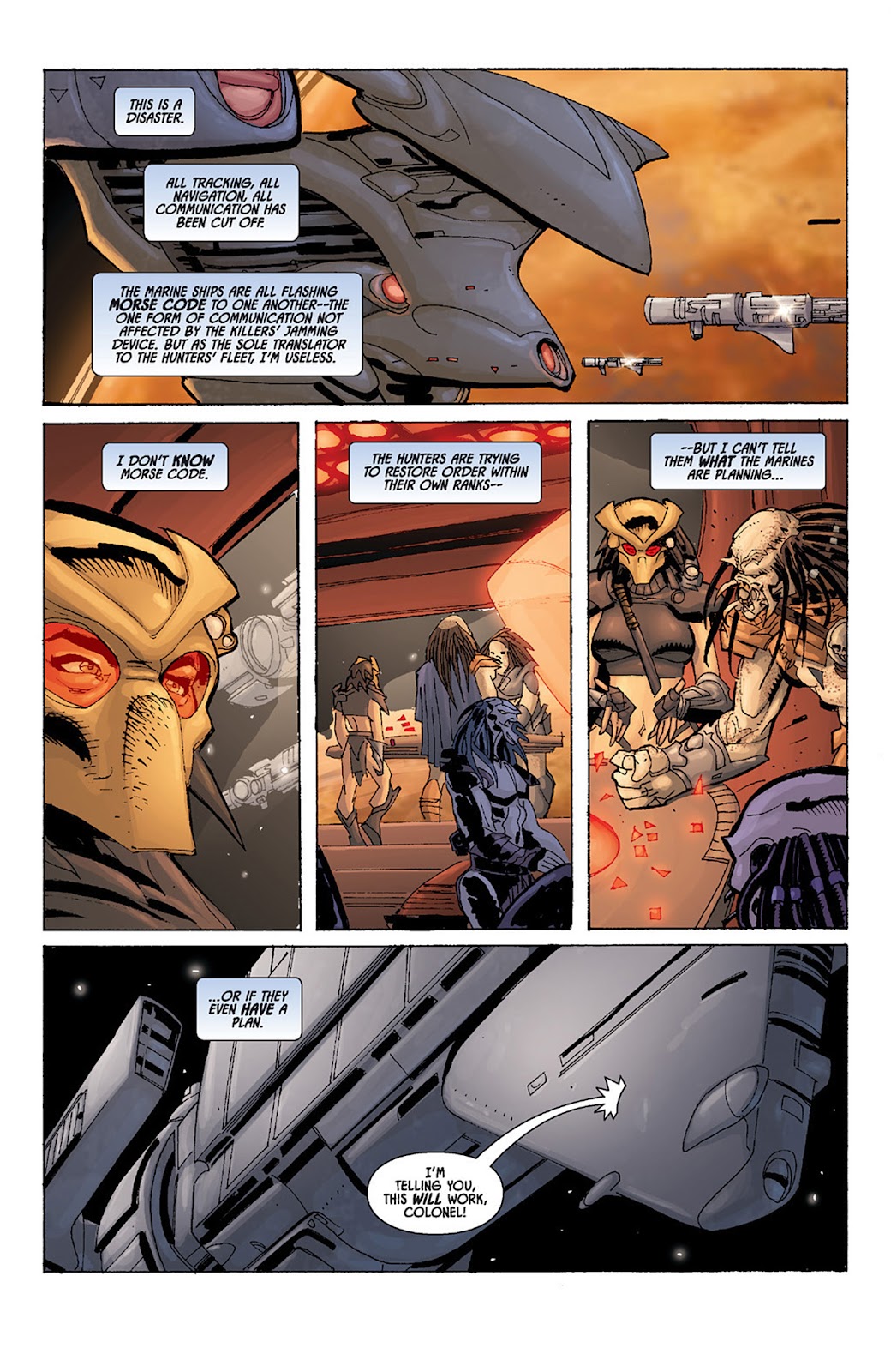 Aliens vs. Predator: Three World War issue 4 - Page 14