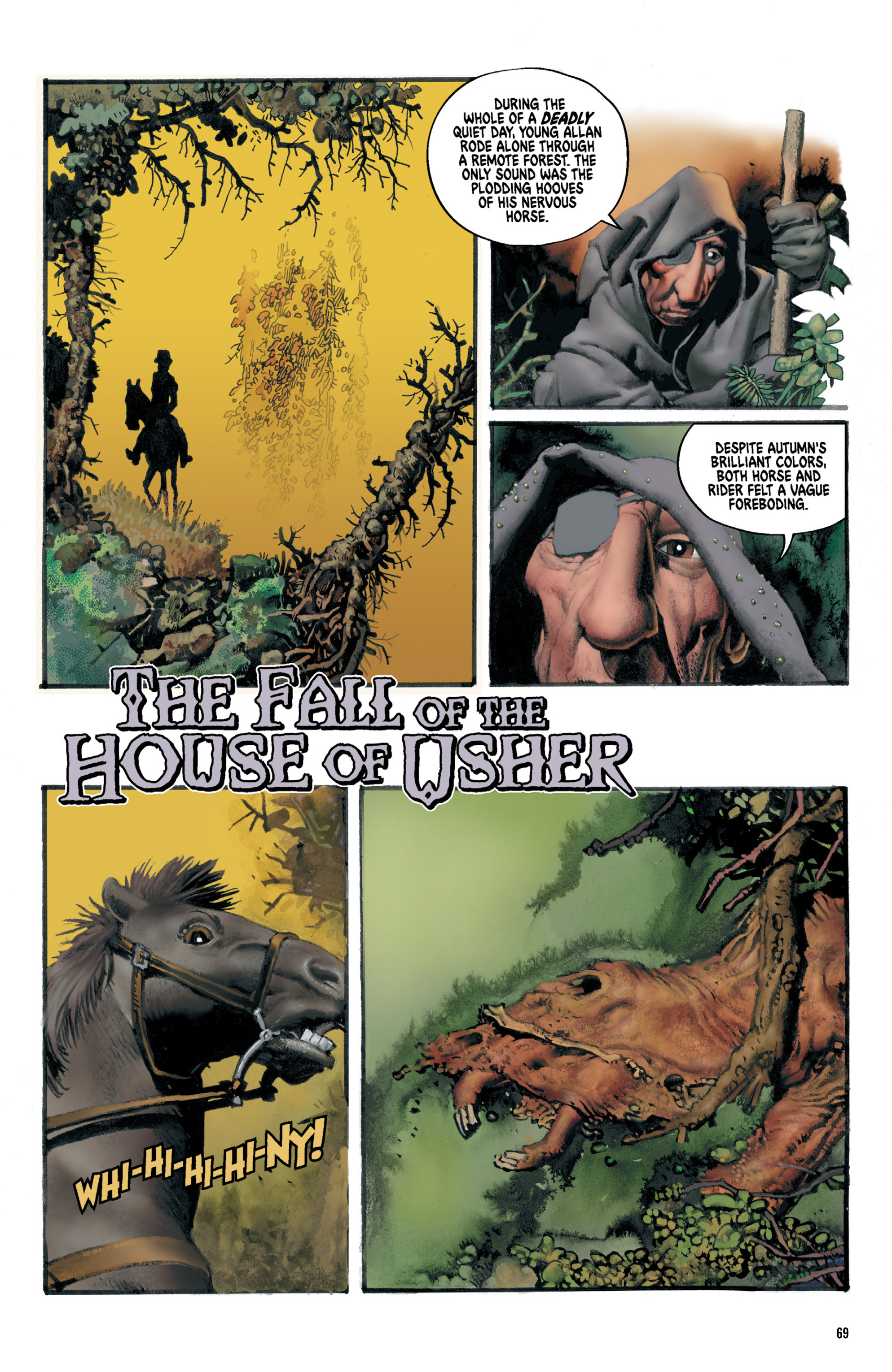 Read online Edgar Allen Poe's Spirits of the Dead comic -  Issue # TPB (Part 1) - 70