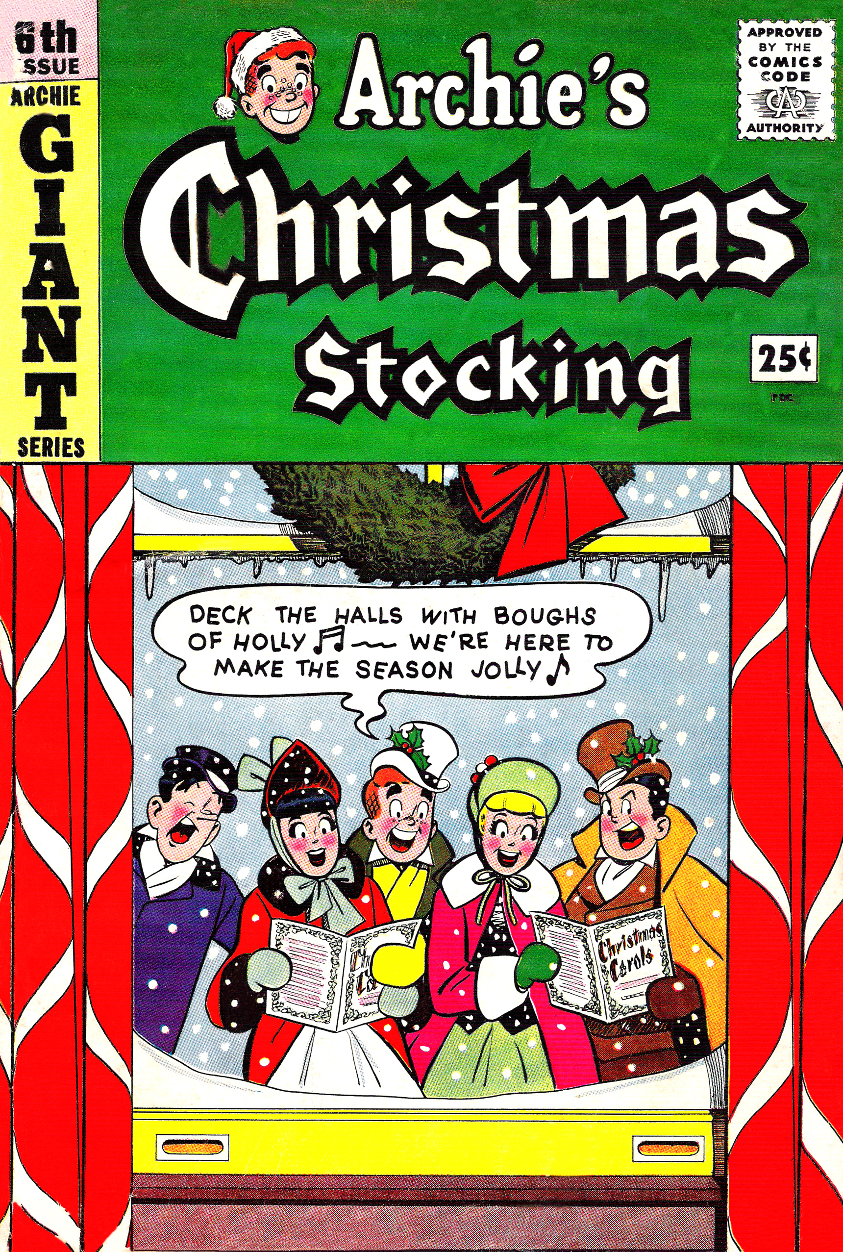Read online Archie's Christmas Stocking comic -  Issue #6 - 1