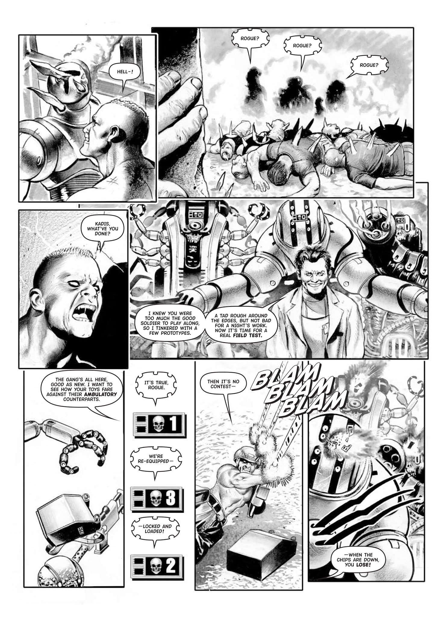 Read online Rogue Trooper: Tales of Nu-Earth comic -  Issue # TPB 4 - 230