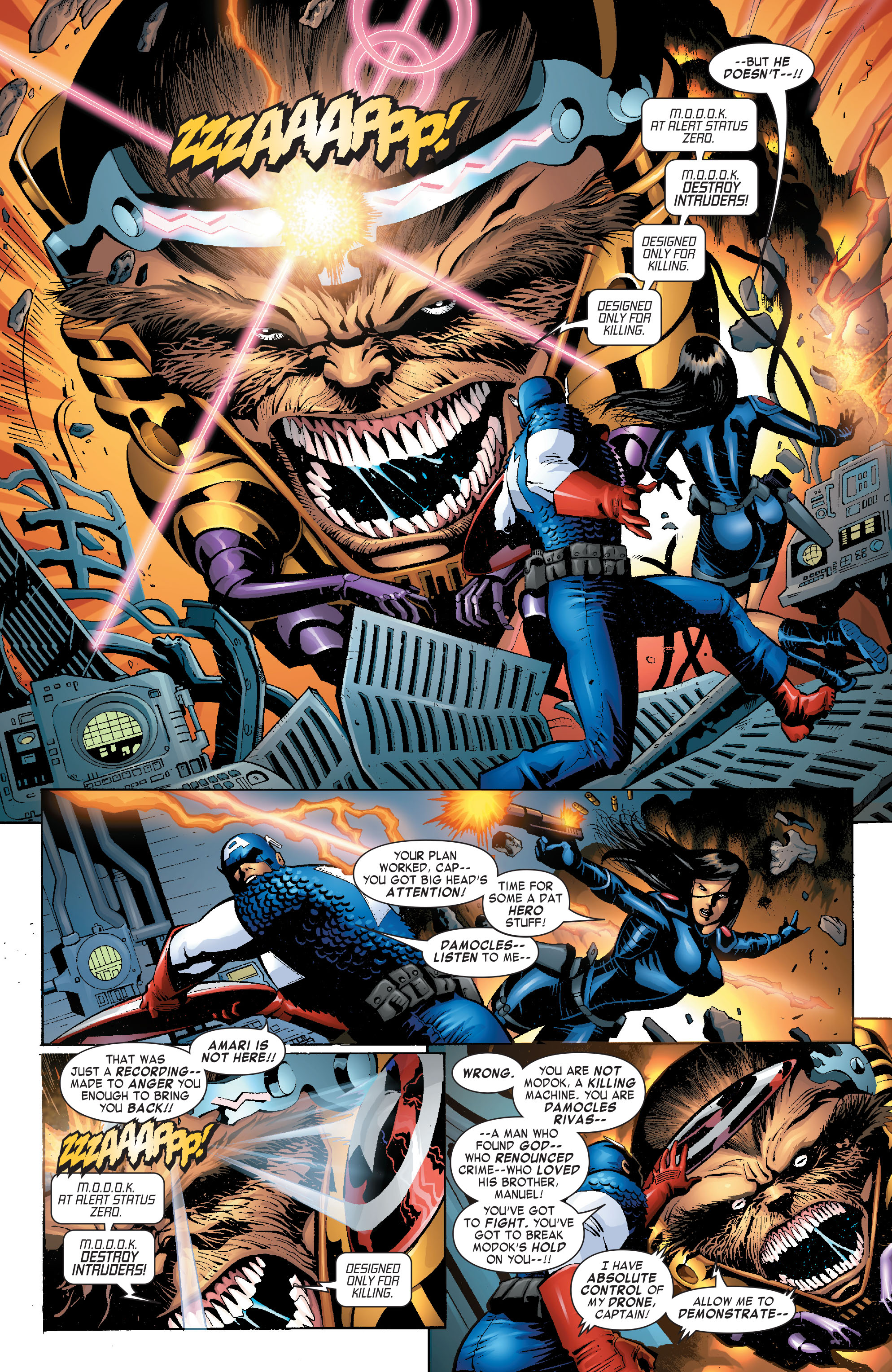 Read online Captain America & the Falcon comic -  Issue #11 - 16