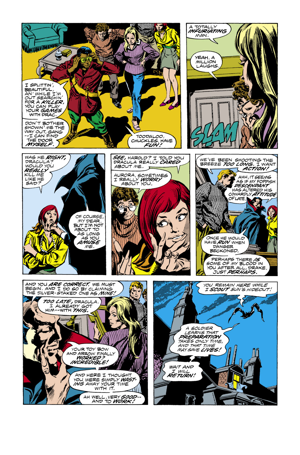 Read online Tomb of Dracula (1972) comic -  Issue #41 - 12