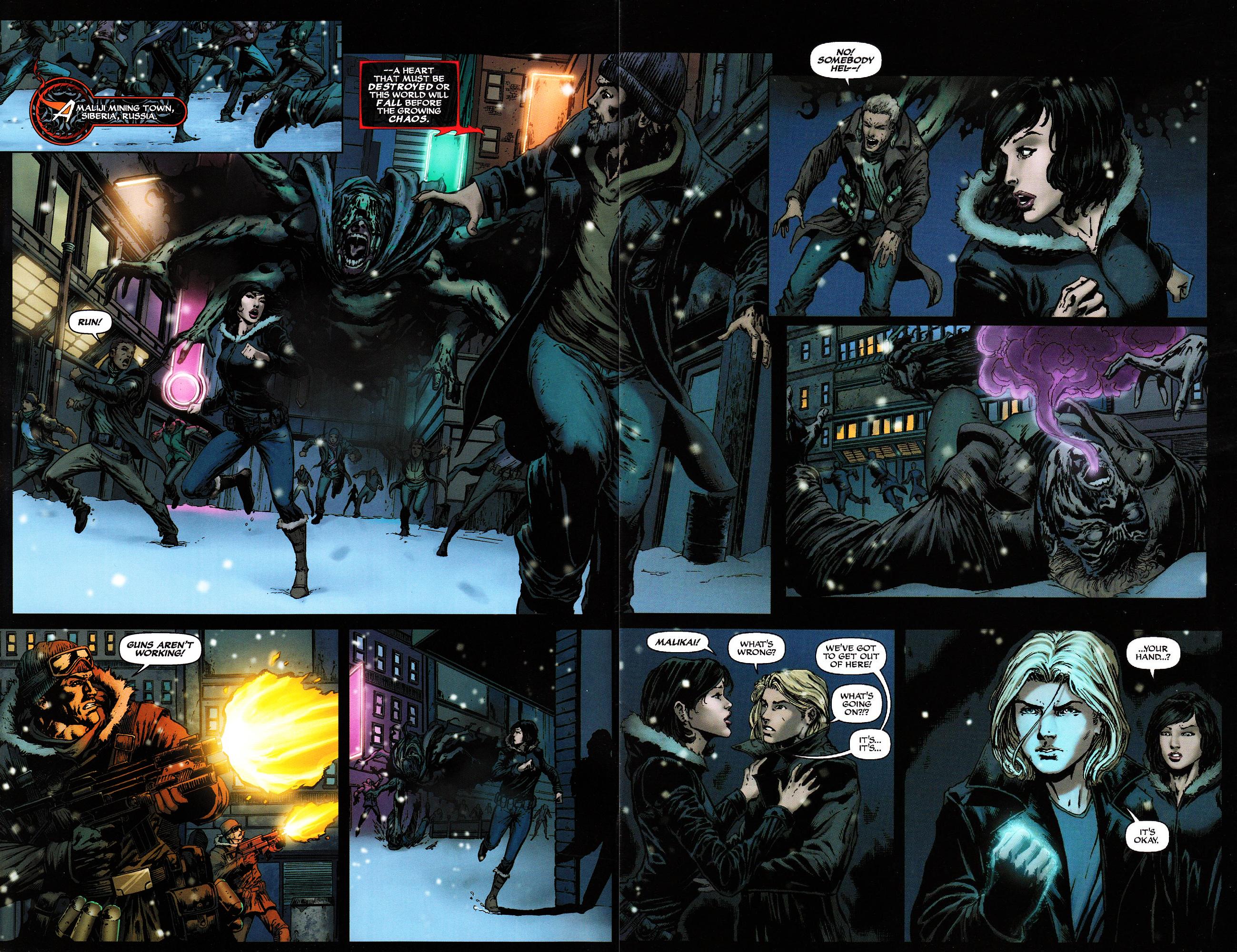 Read online Michael Turner's Soulfire (2011) comic -  Issue #3 - 4