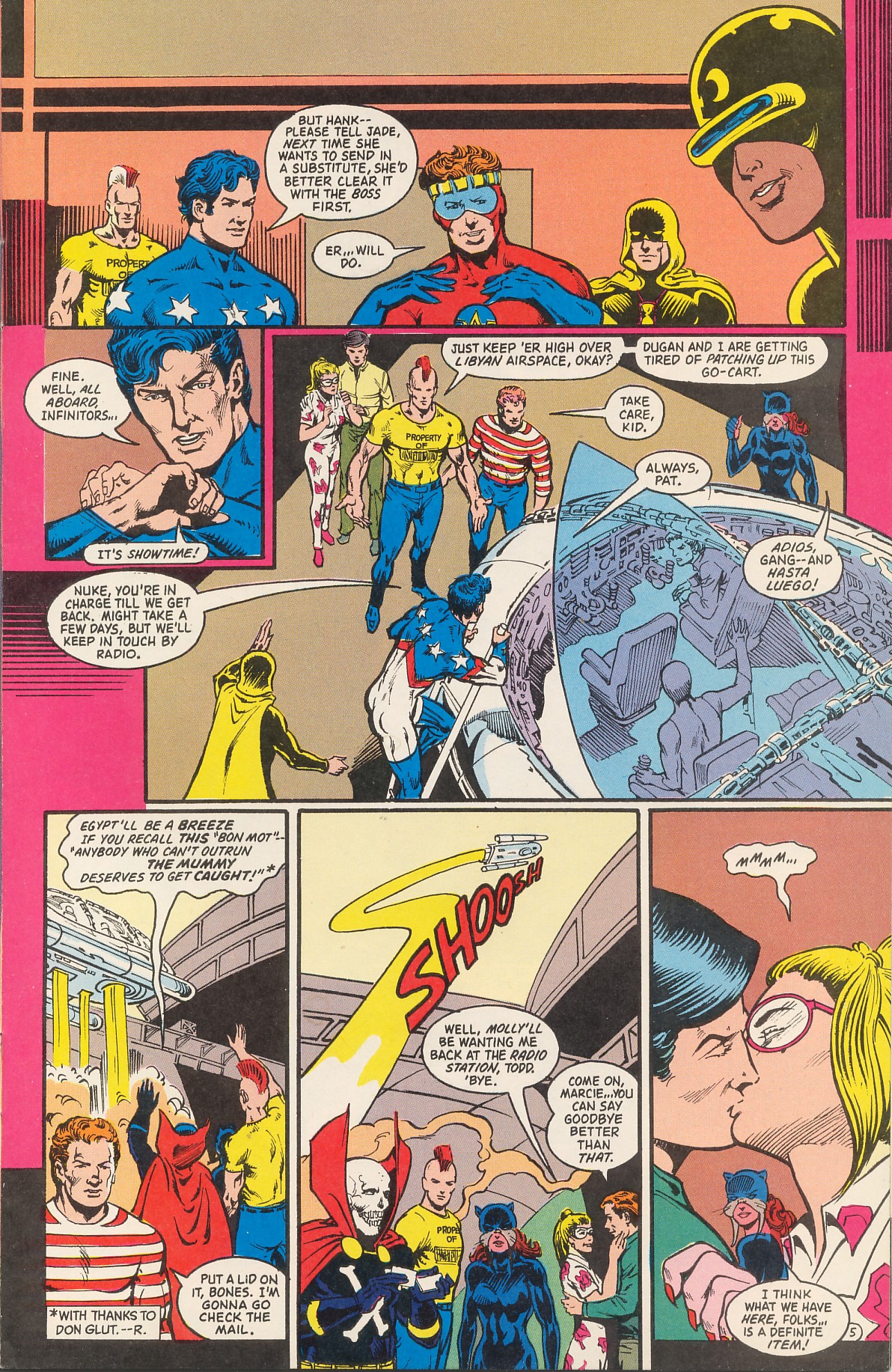 Read online Infinity Inc. (1984) comic -  Issue #43 - 7