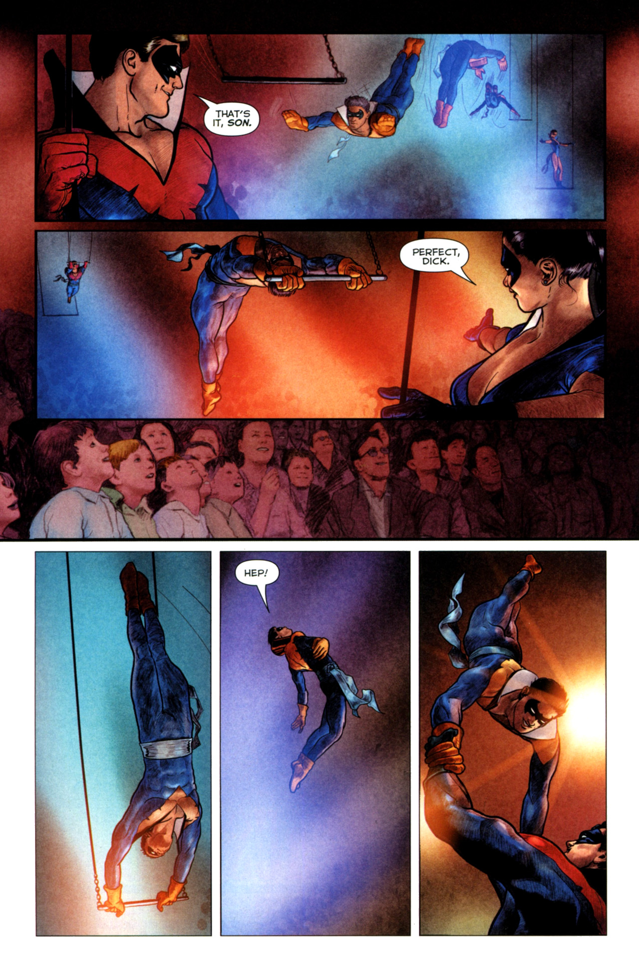 Read online Flashpoint: Deadman and the Flying Graysons comic -  Issue #1 - 5