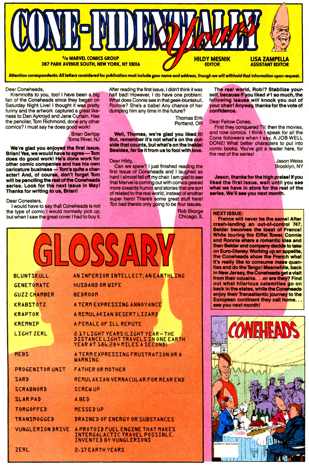 Read online Coneheads comic -  Issue #2 - 24