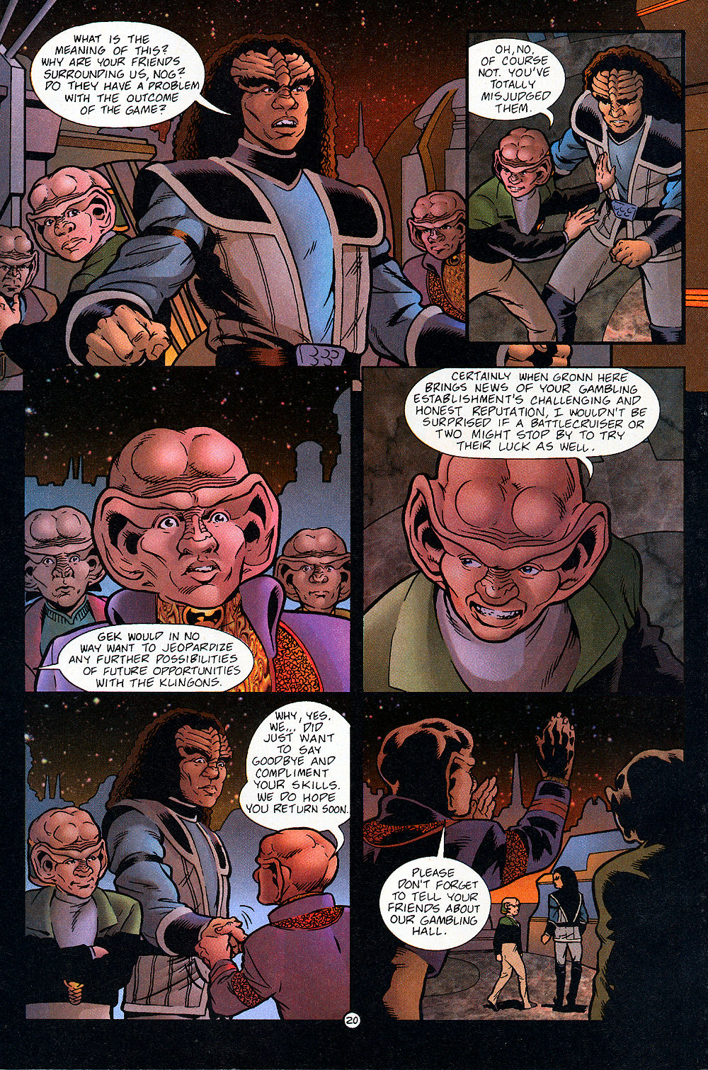 Read online Star Trek: Deep Space Nine: Celebrity Series comic -  Issue #2 - 26