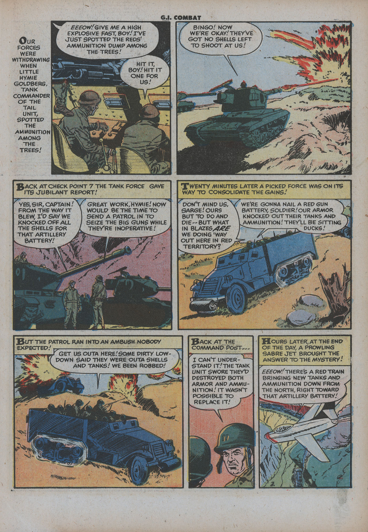 Read online G.I. Combat (1952) comic -  Issue #8 - 20