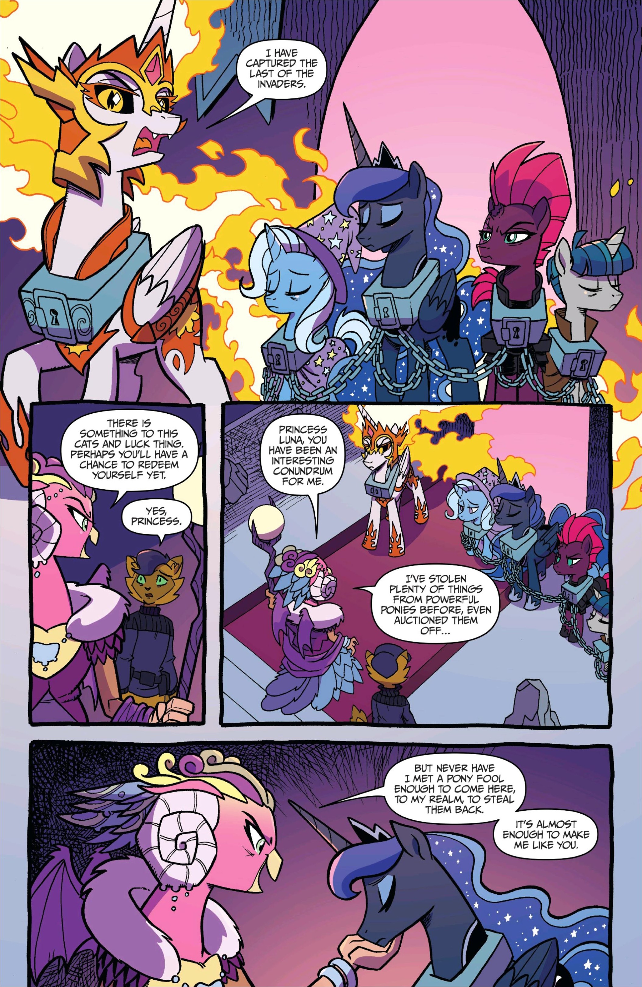 Read online My Little Pony: Nightmare Knights comic -  Issue #5 - 10