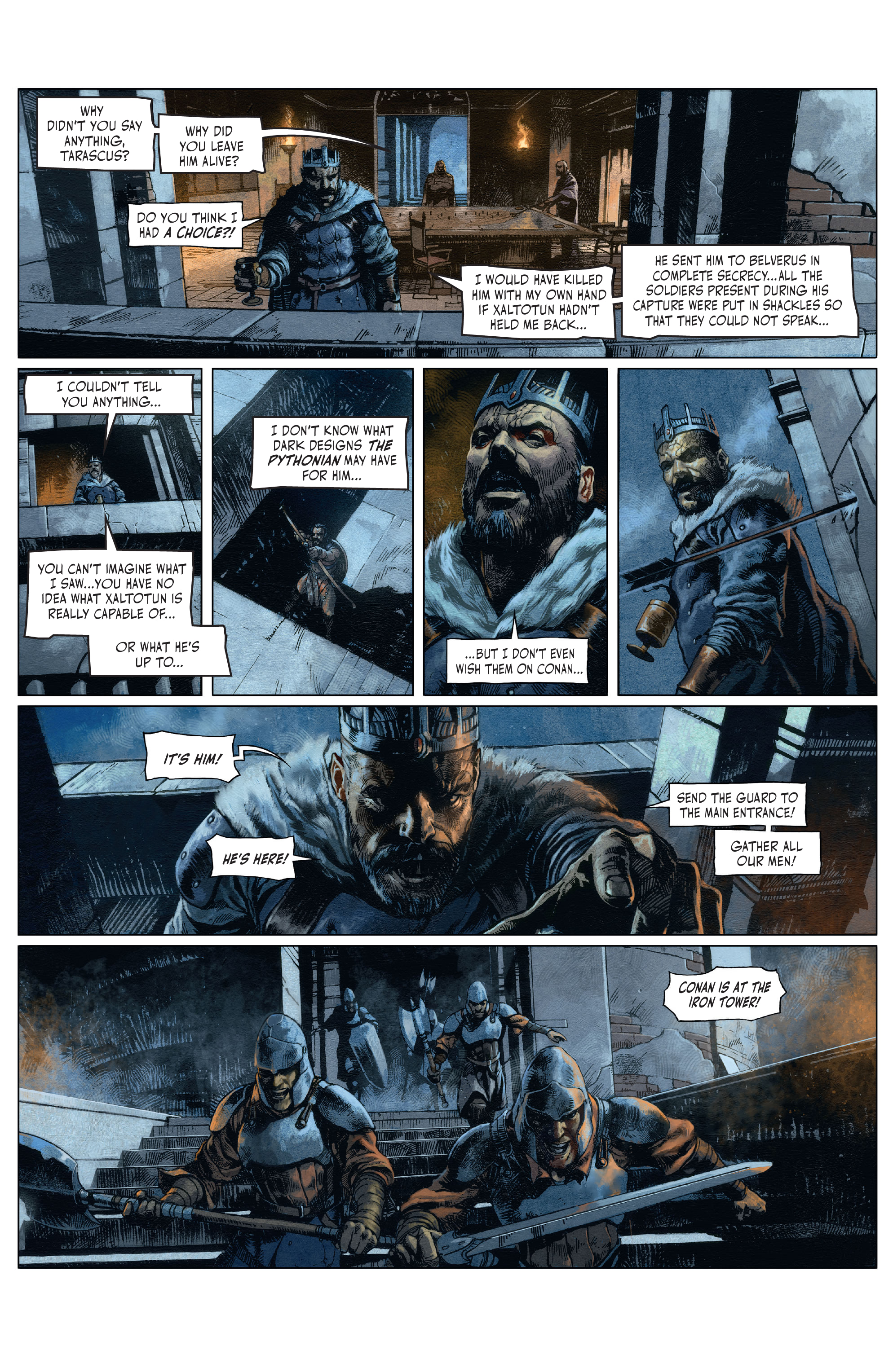 Read online The Cimmerian: Hour of the Dragon comic -  Issue #2 - 20