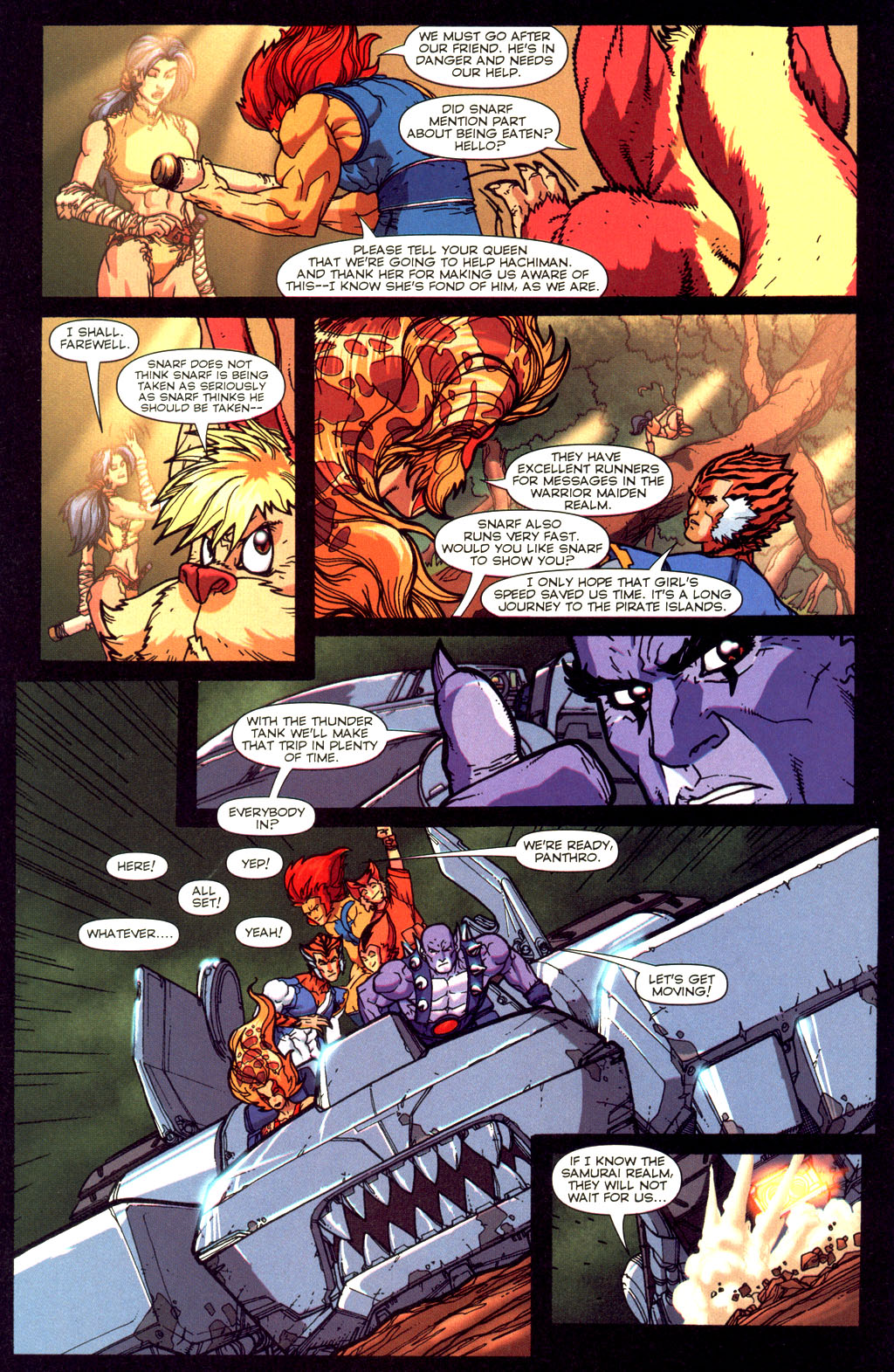 Read online ThunderCats: HammerHand's Revenge comic -  Issue #1 - 12