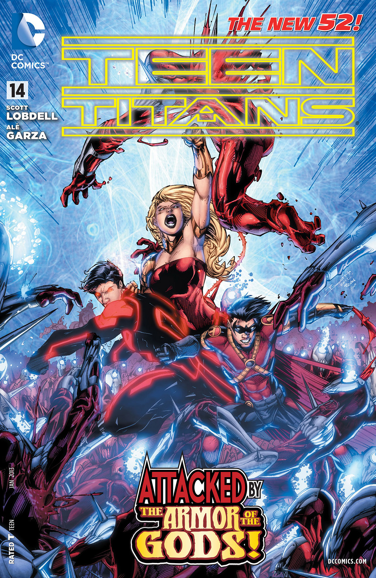 Read online Teen Titans (2011) comic -  Issue #14 - 1
