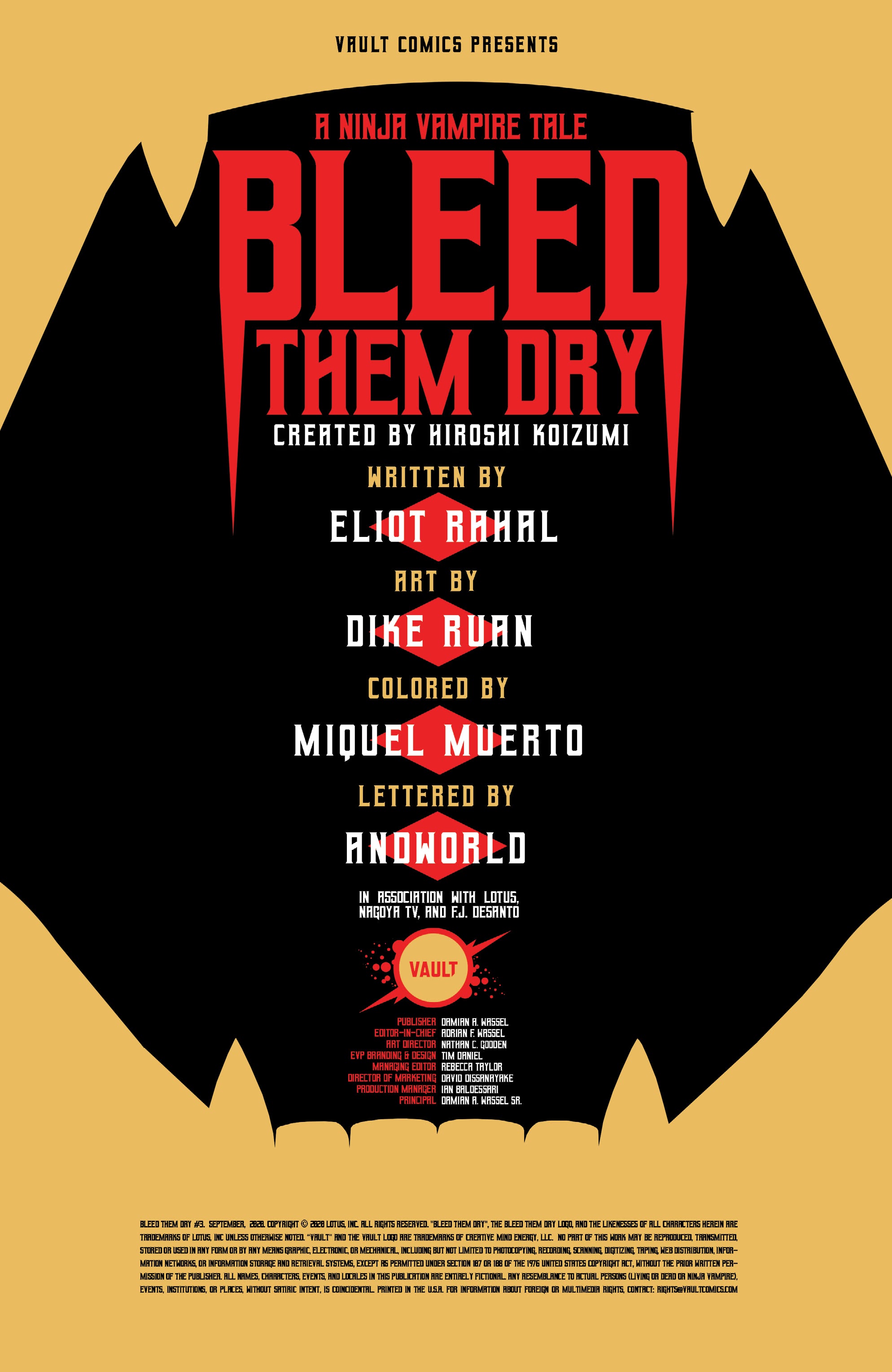 Read online Bleed Them Dry comic -  Issue #3 - 2