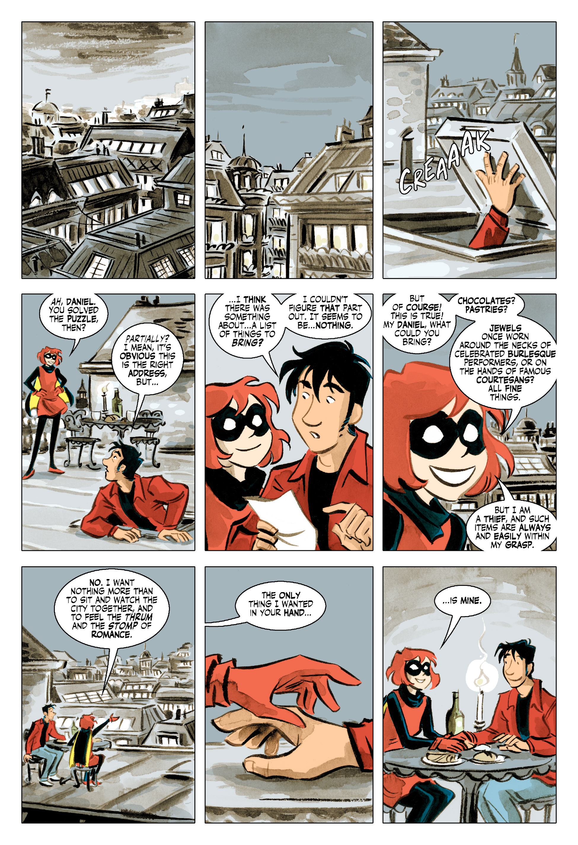 Read online Bandette (2012) comic -  Issue #18 - 25