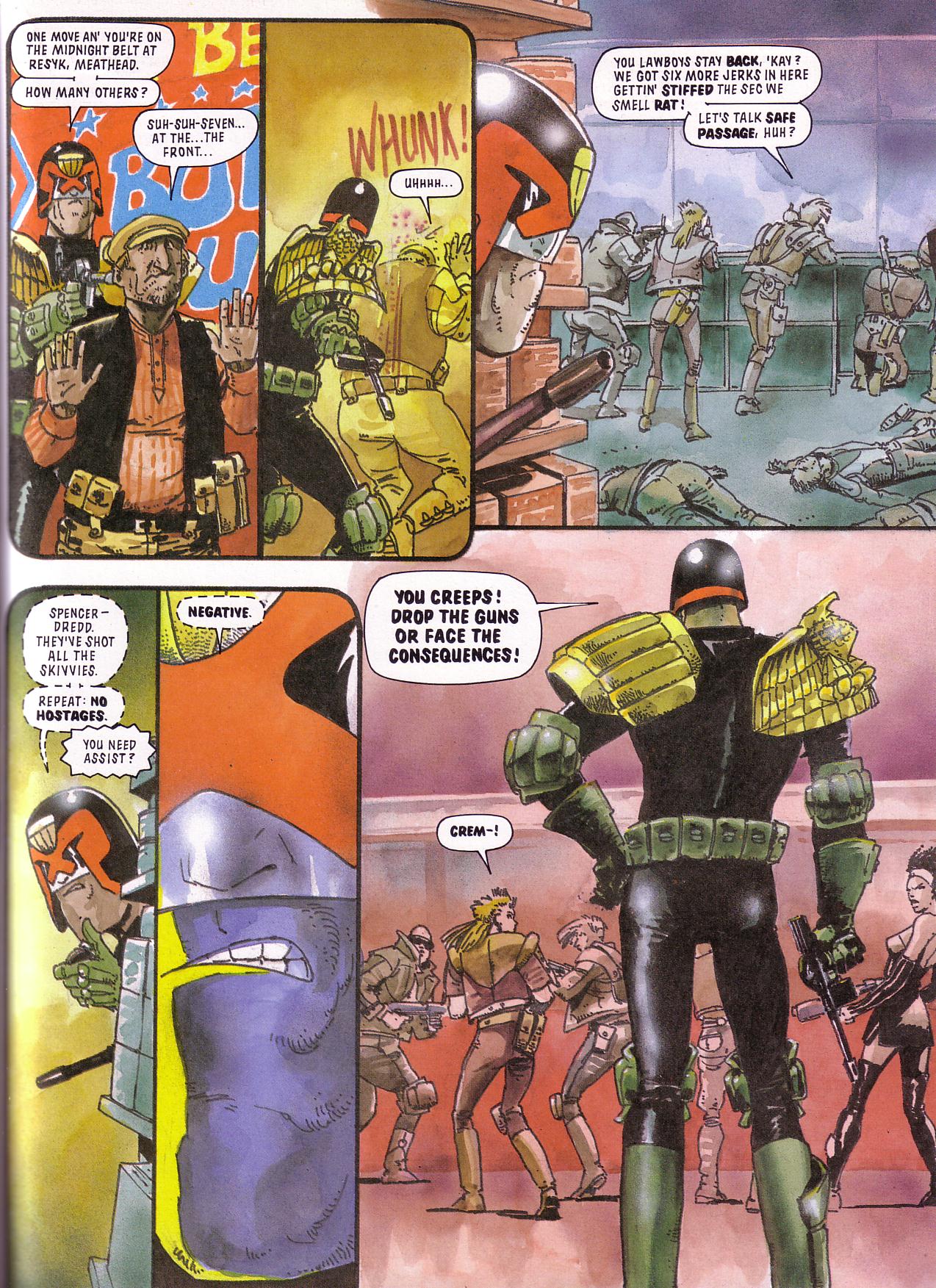 Read online Judge Dredd: Death Aid comic -  Issue # TPB - 51