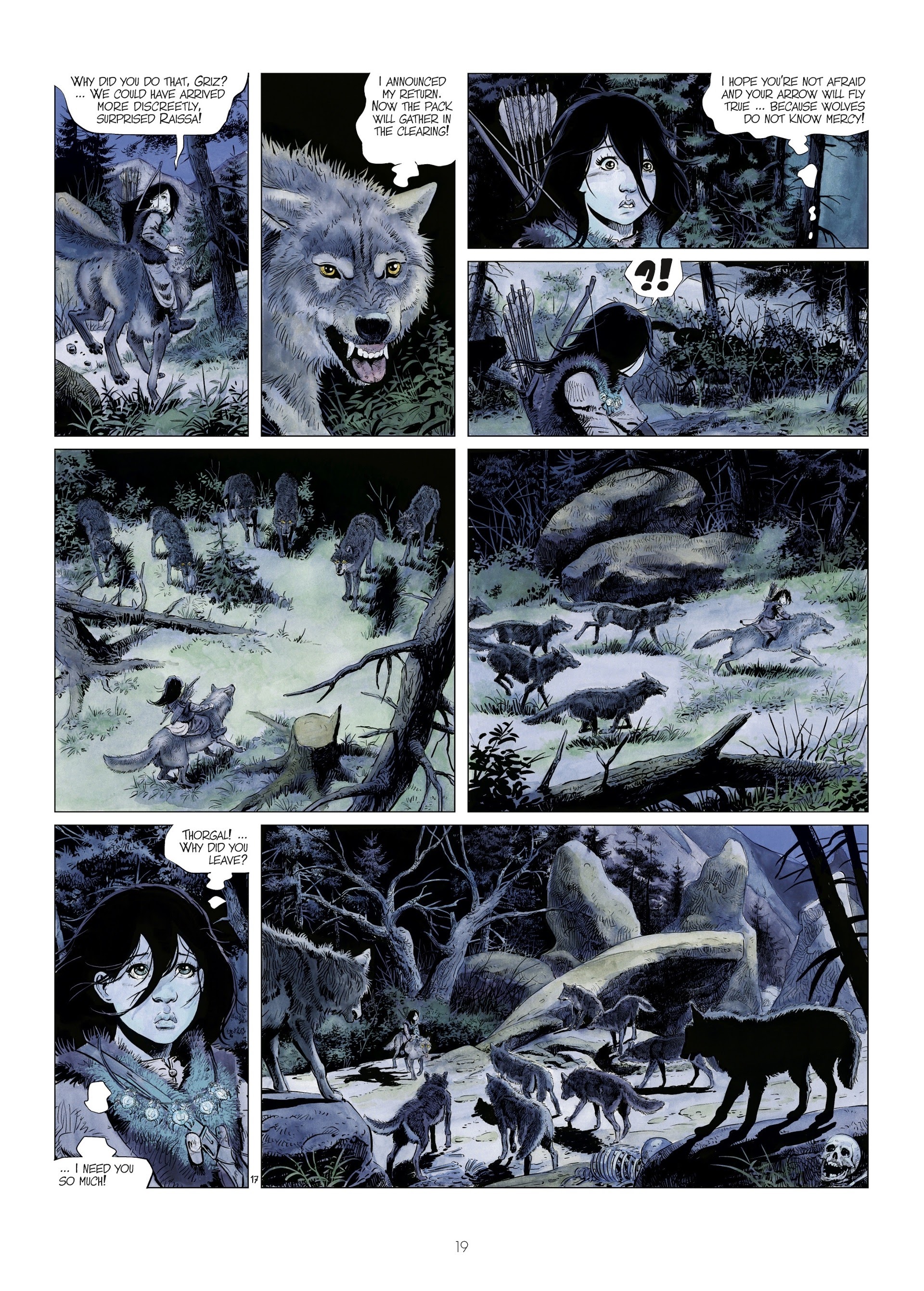 Read online The World of Thorgal: Wolfcub comic -  Issue #1 - 21