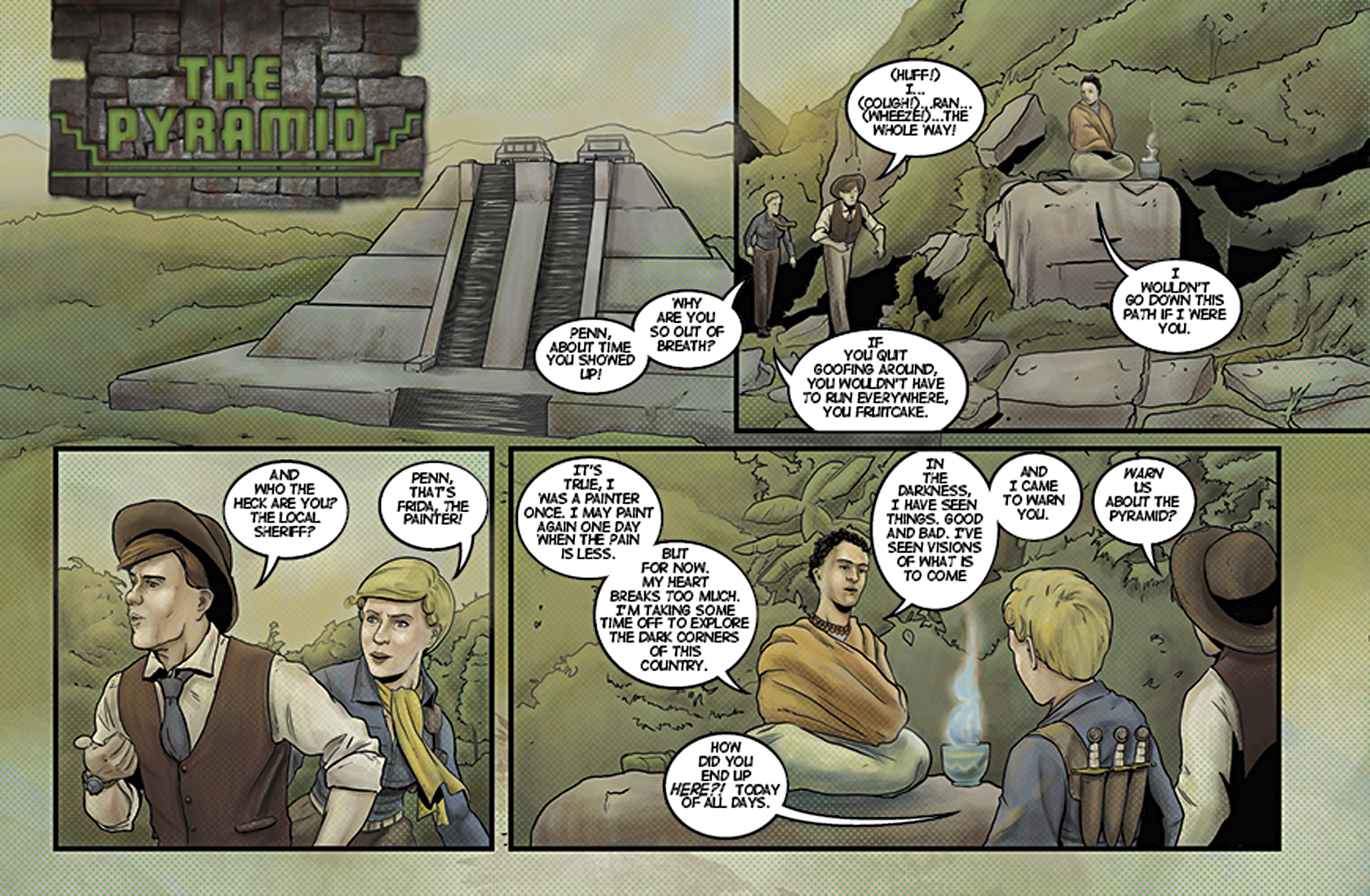 Read online The Adventures of the 19XX comic -  Issue #2 - 22