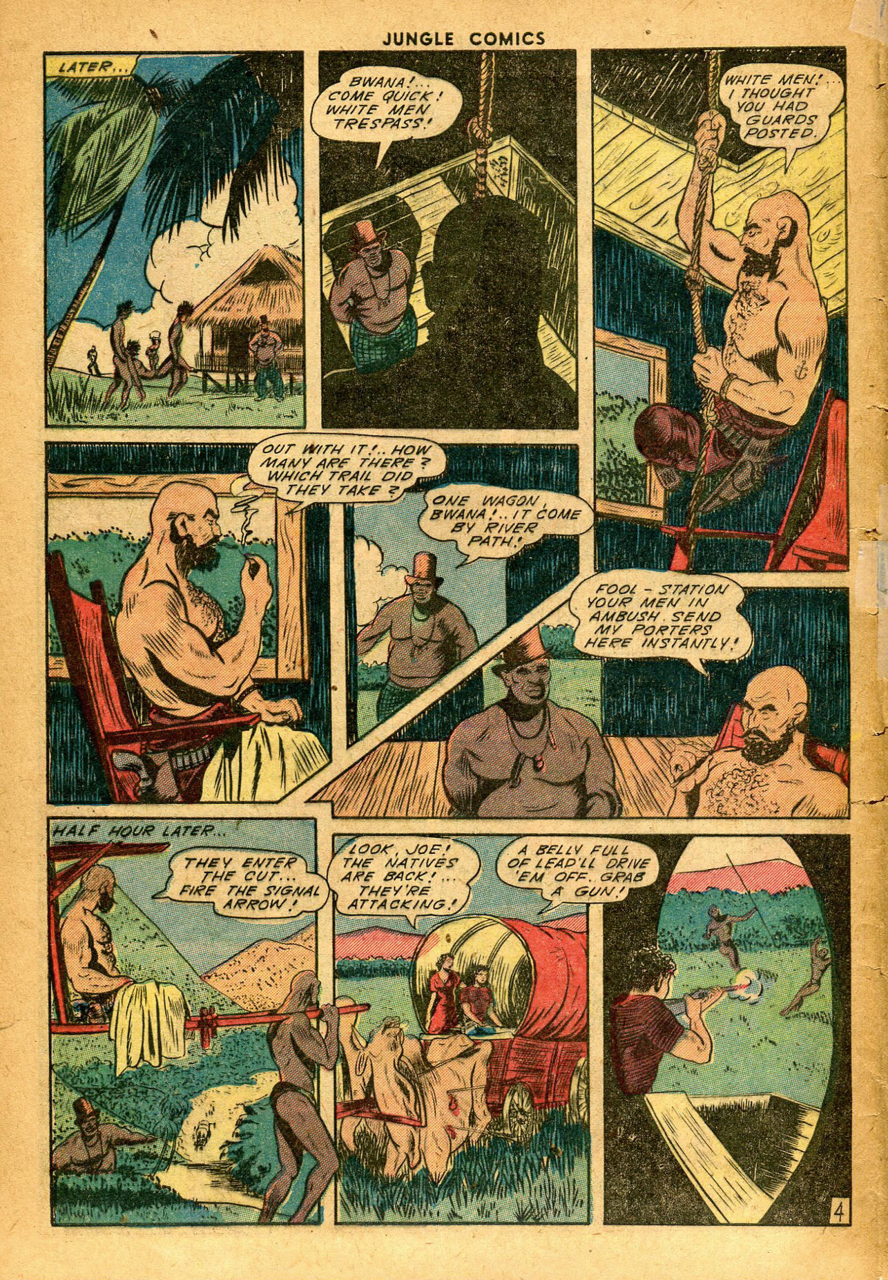 Read online Jungle Comics comic -  Issue #57 - 46