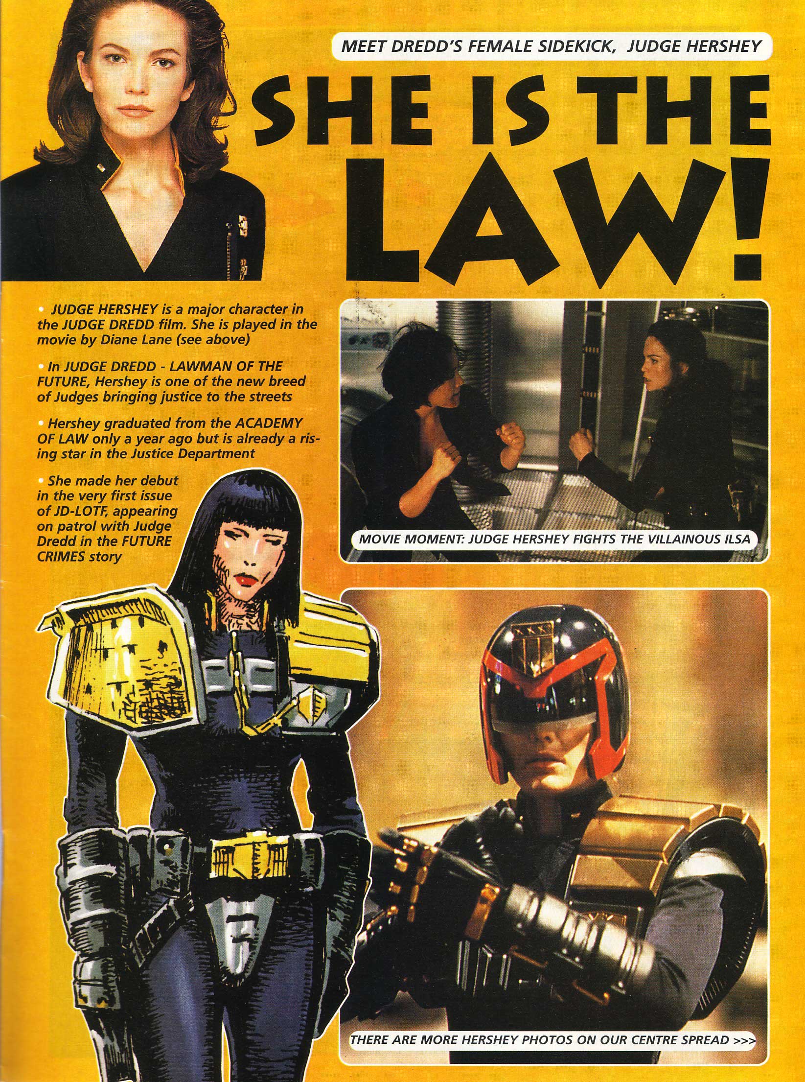 Read online Judge Dredd Lawman of the Future comic -  Issue #4 - 3