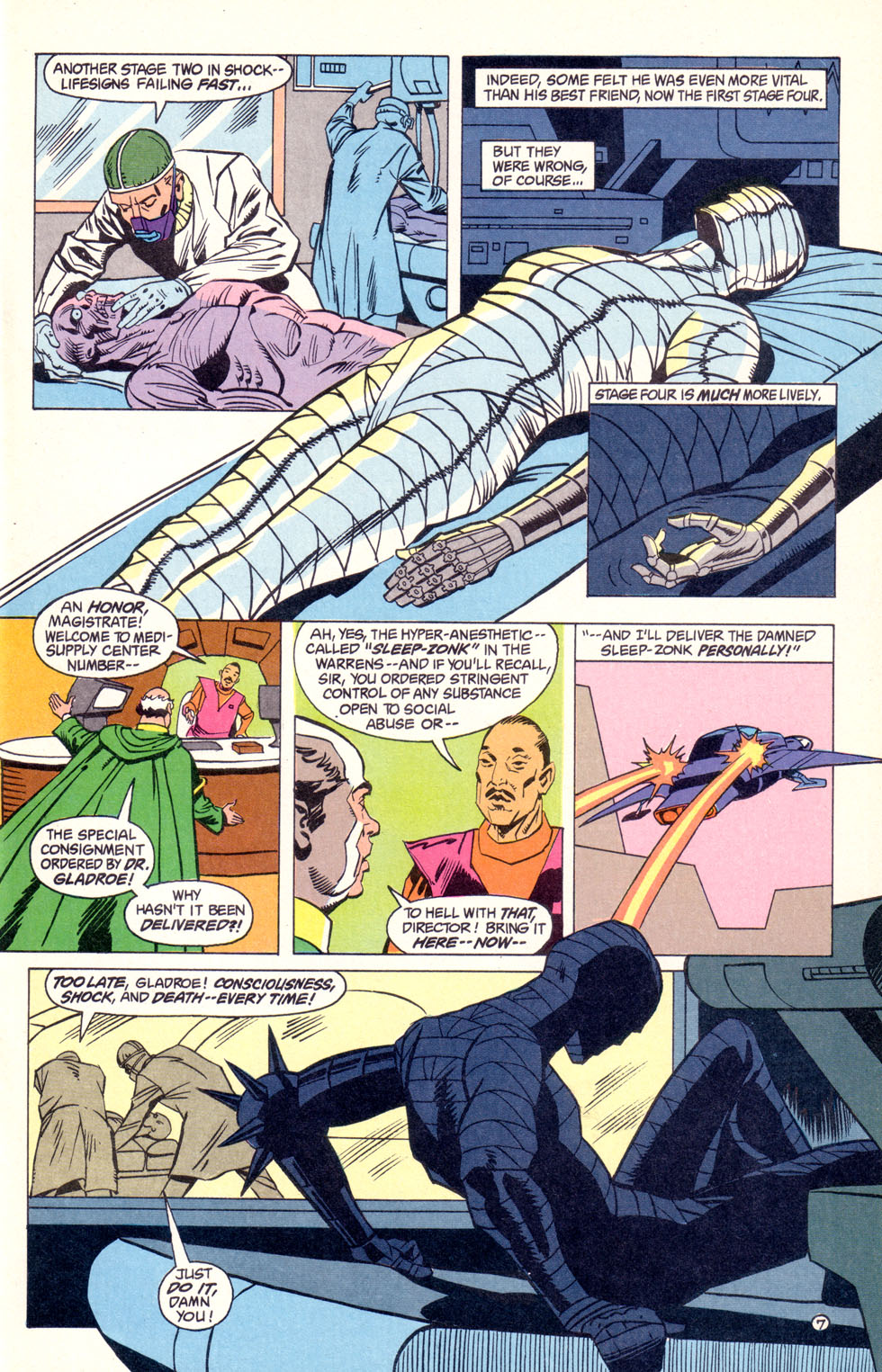 Read online Electric Warrior comic -  Issue #8 - 9