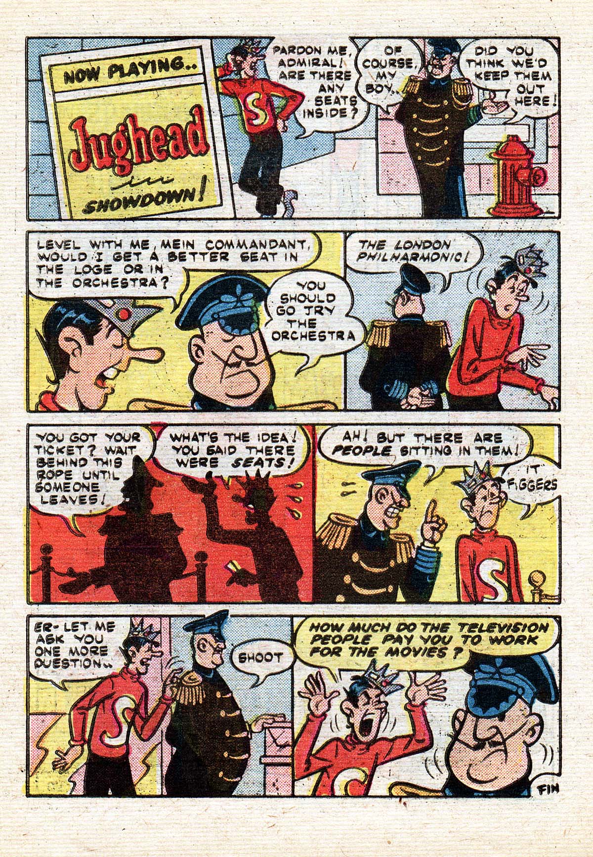 Read online Jughead Jones Comics Digest comic -  Issue #40 - 117
