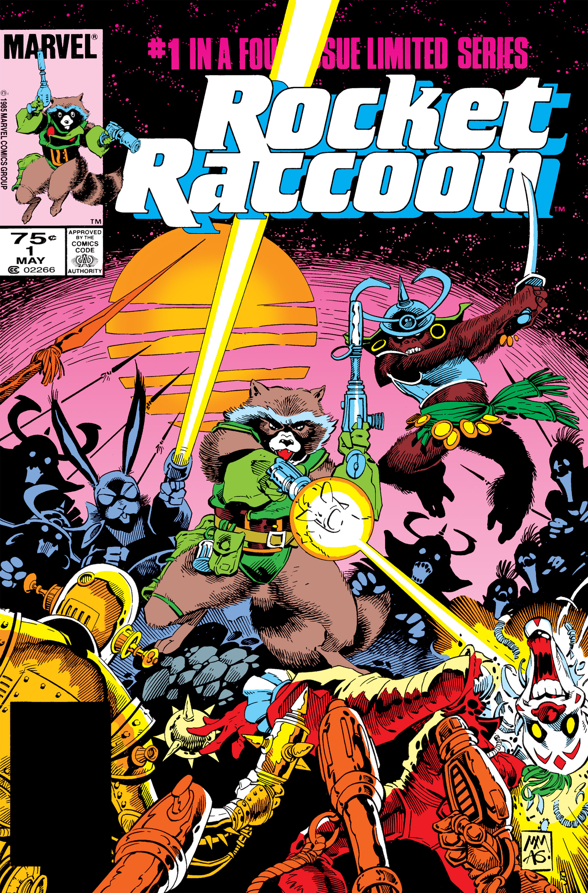 Read online Rocket Raccoon (1985) comic -  Issue #1 - 1