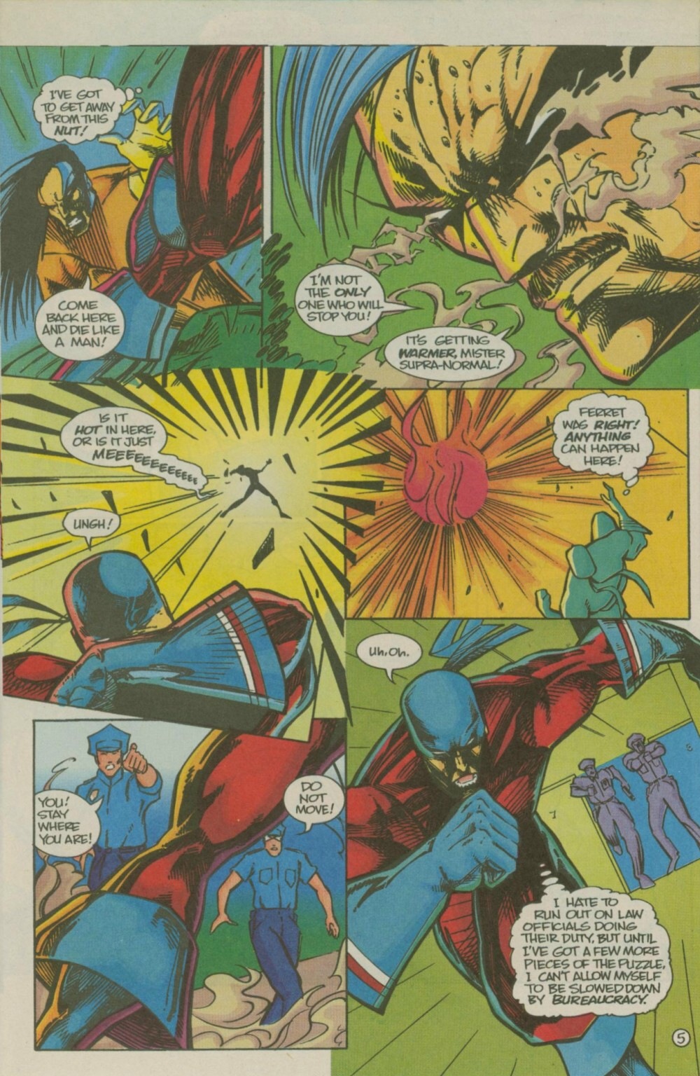 Read online Man of War comic -  Issue #2 - 6