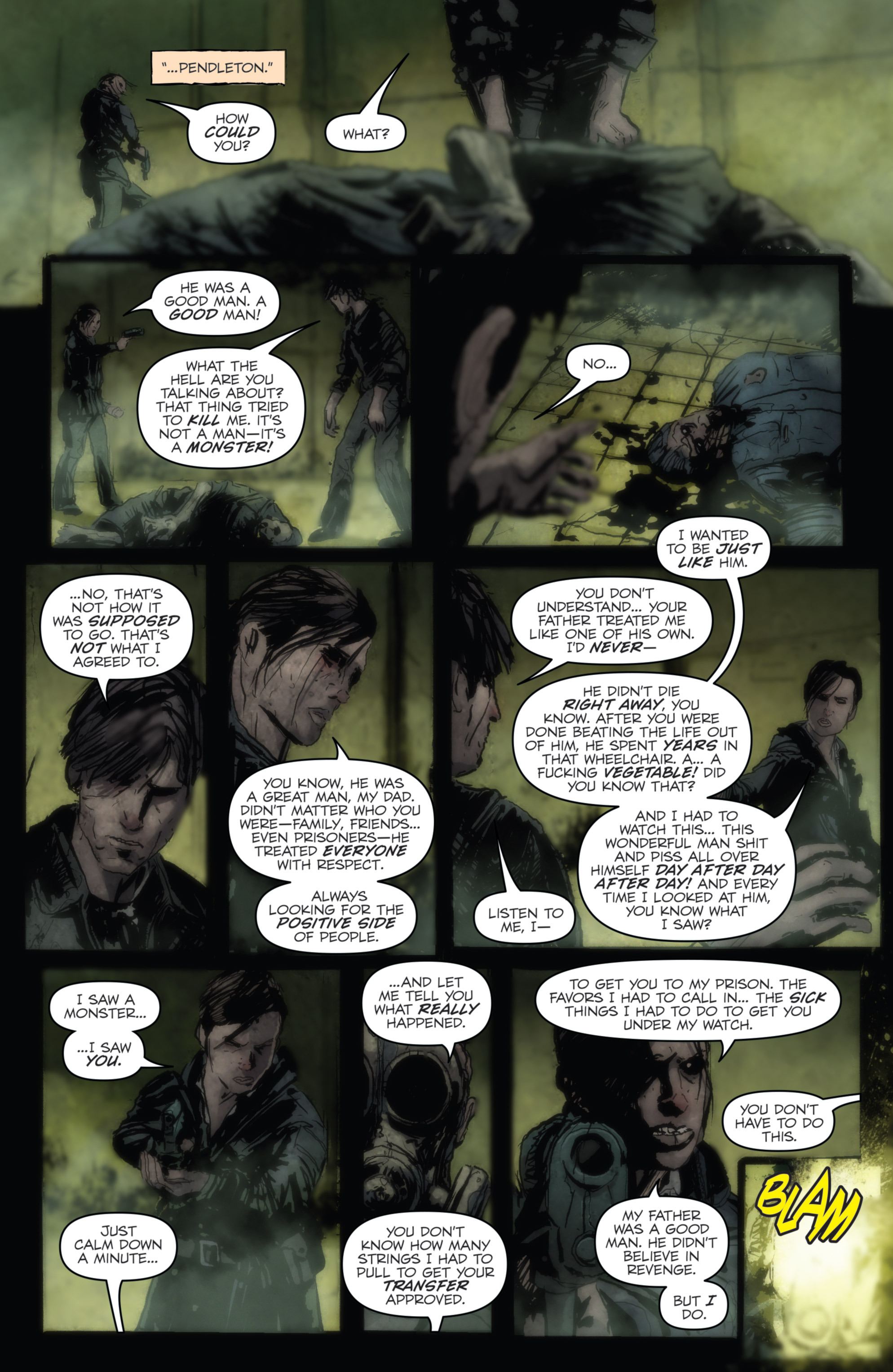 Read online Silent Hill Downpour: Anne's Story comic -  Issue #4 - 17